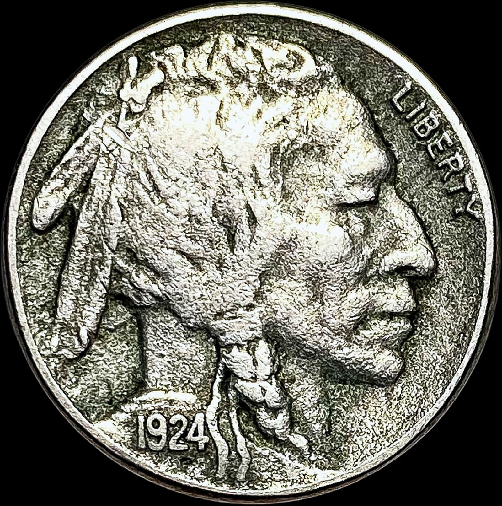 1924-S Buffalo Nickel HIGH GRADE (1 of 2)