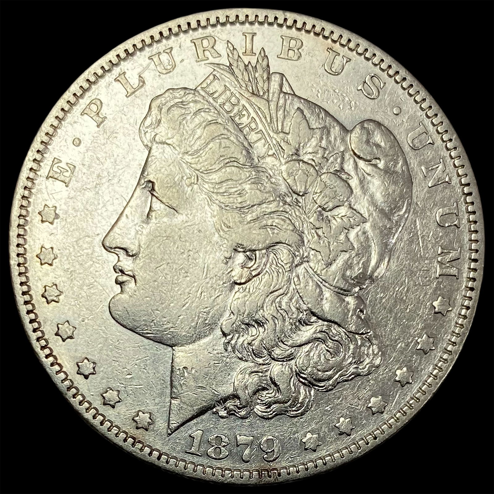 1879 Silver Morgan Dollar NEAR UNC (1 of 2)