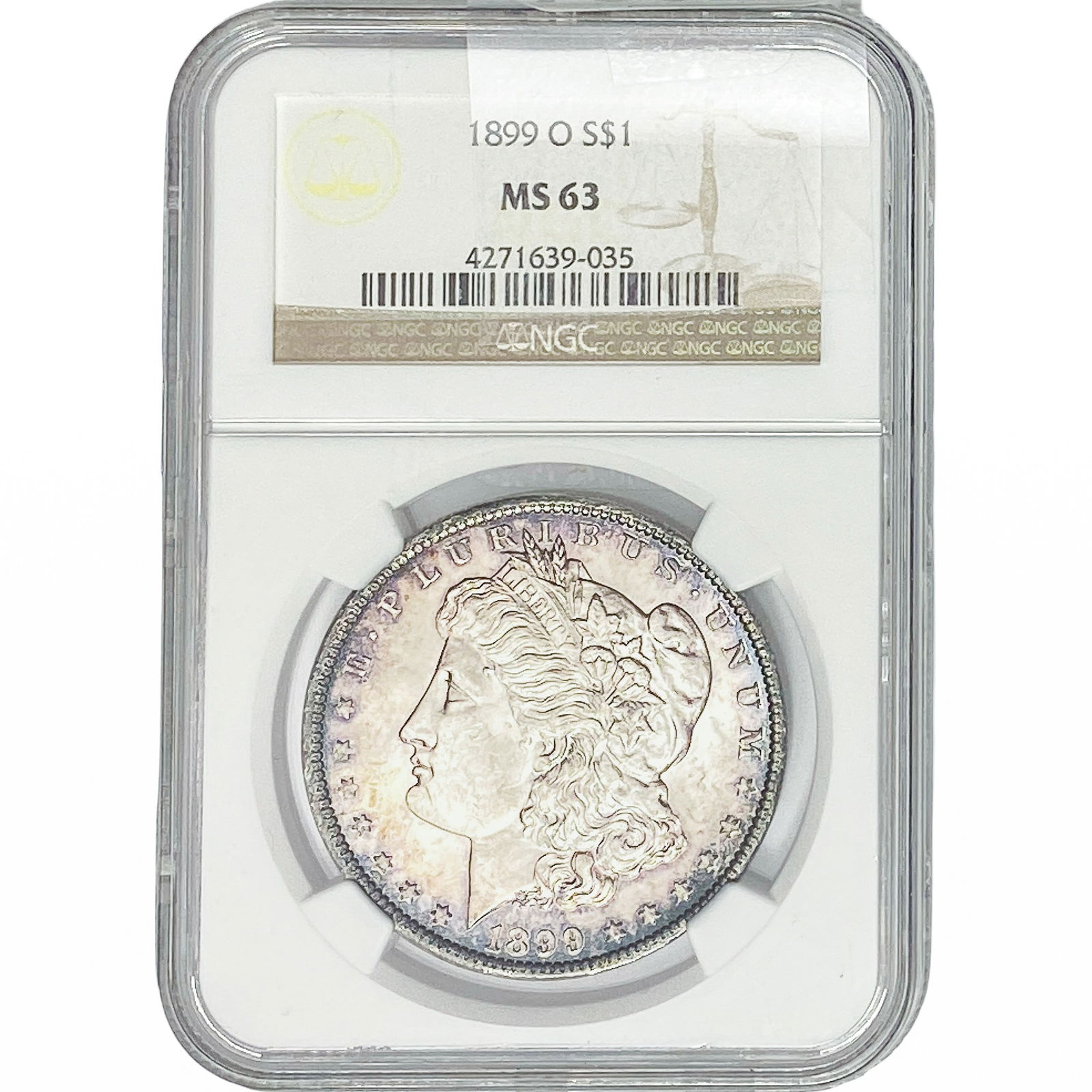 1899-O Morgan Silver Dollar NGC MS63 (1 of 2)