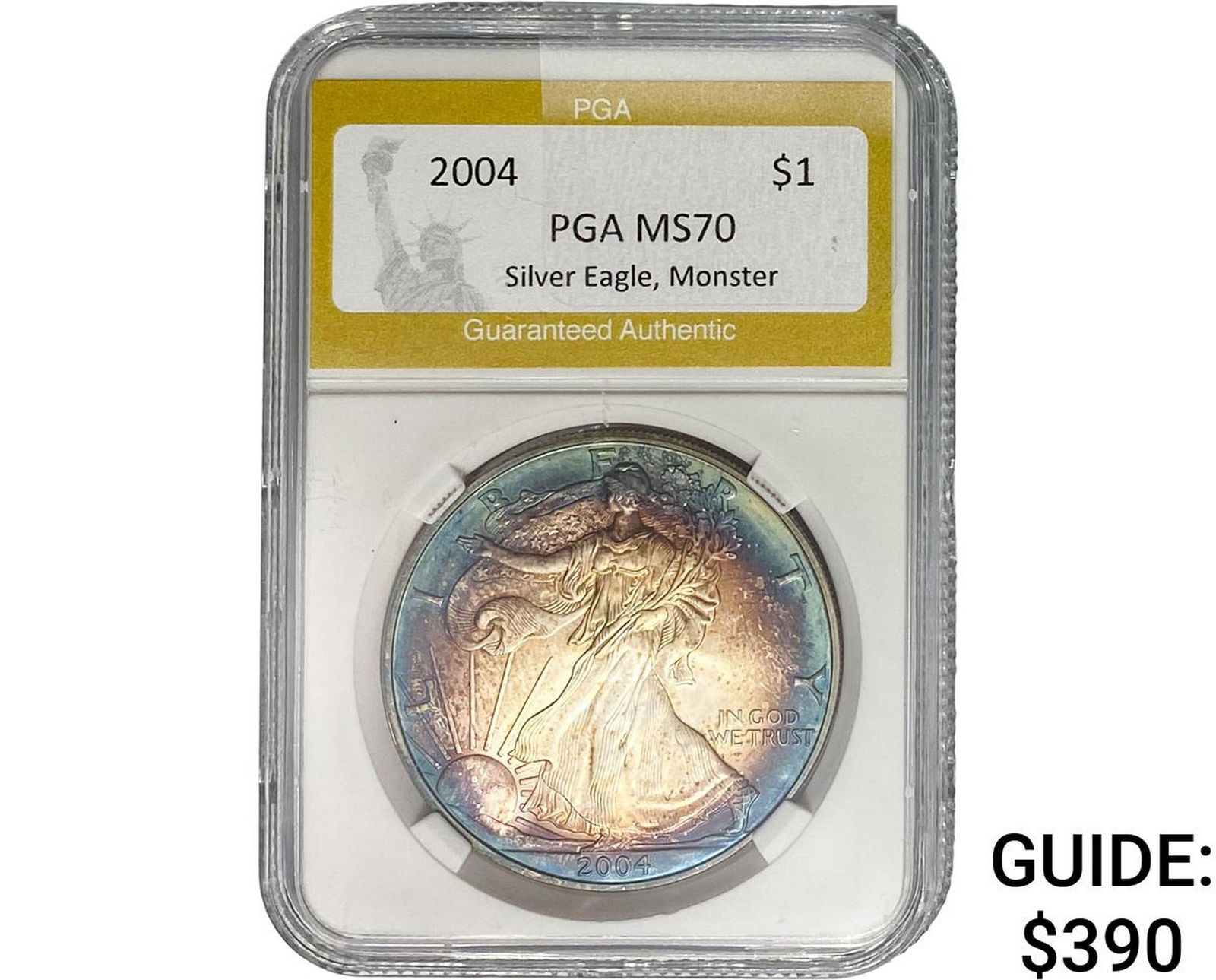 2004 Silver Eagle PGA MS70 Monster (1 of 2)