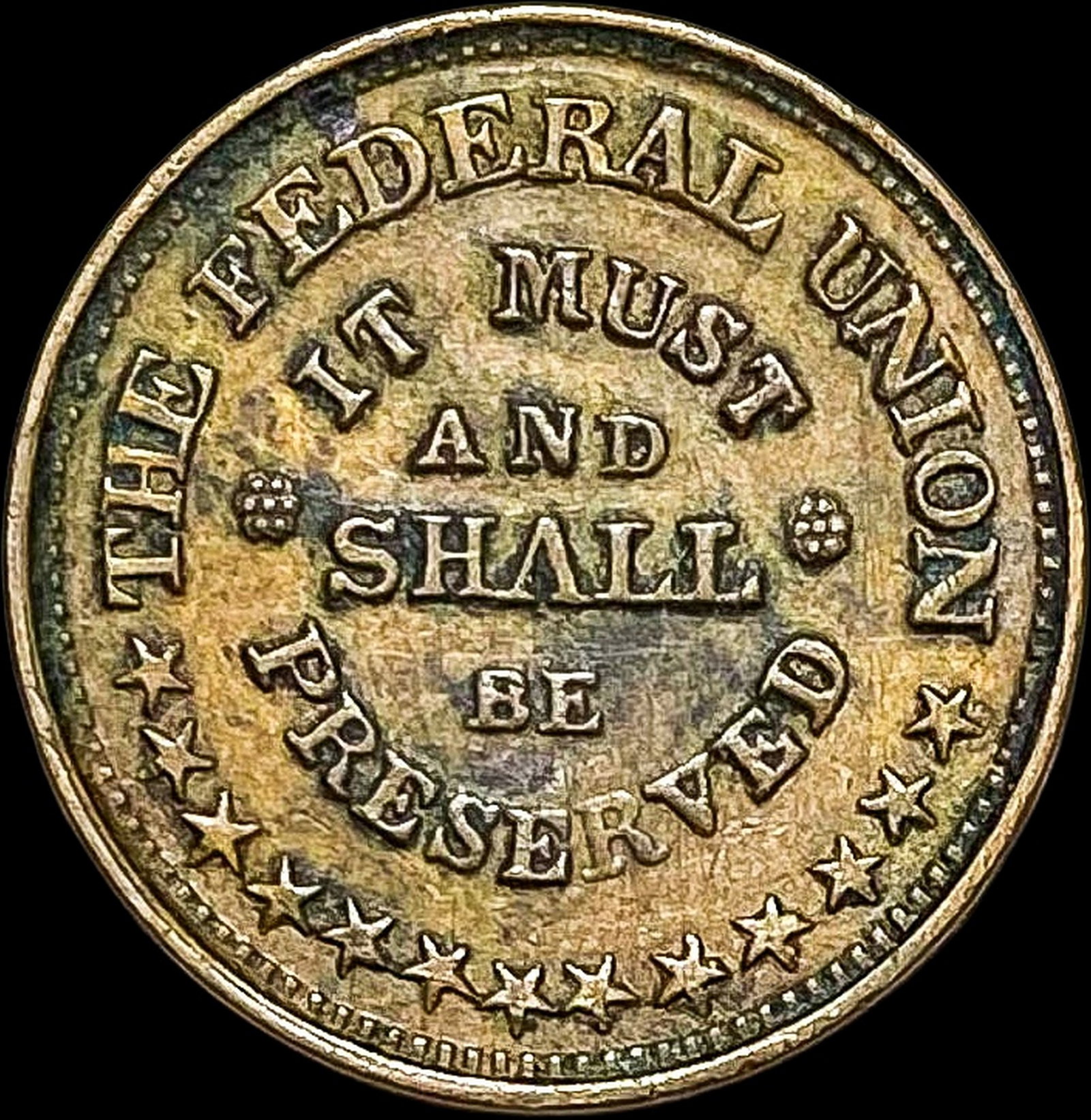 1863 Civil War Token-Army & Navy CLOSELY UNCIRCULATED: 1863 Civil War Token-Army & Navy CLOSELY UNCIRCULATED