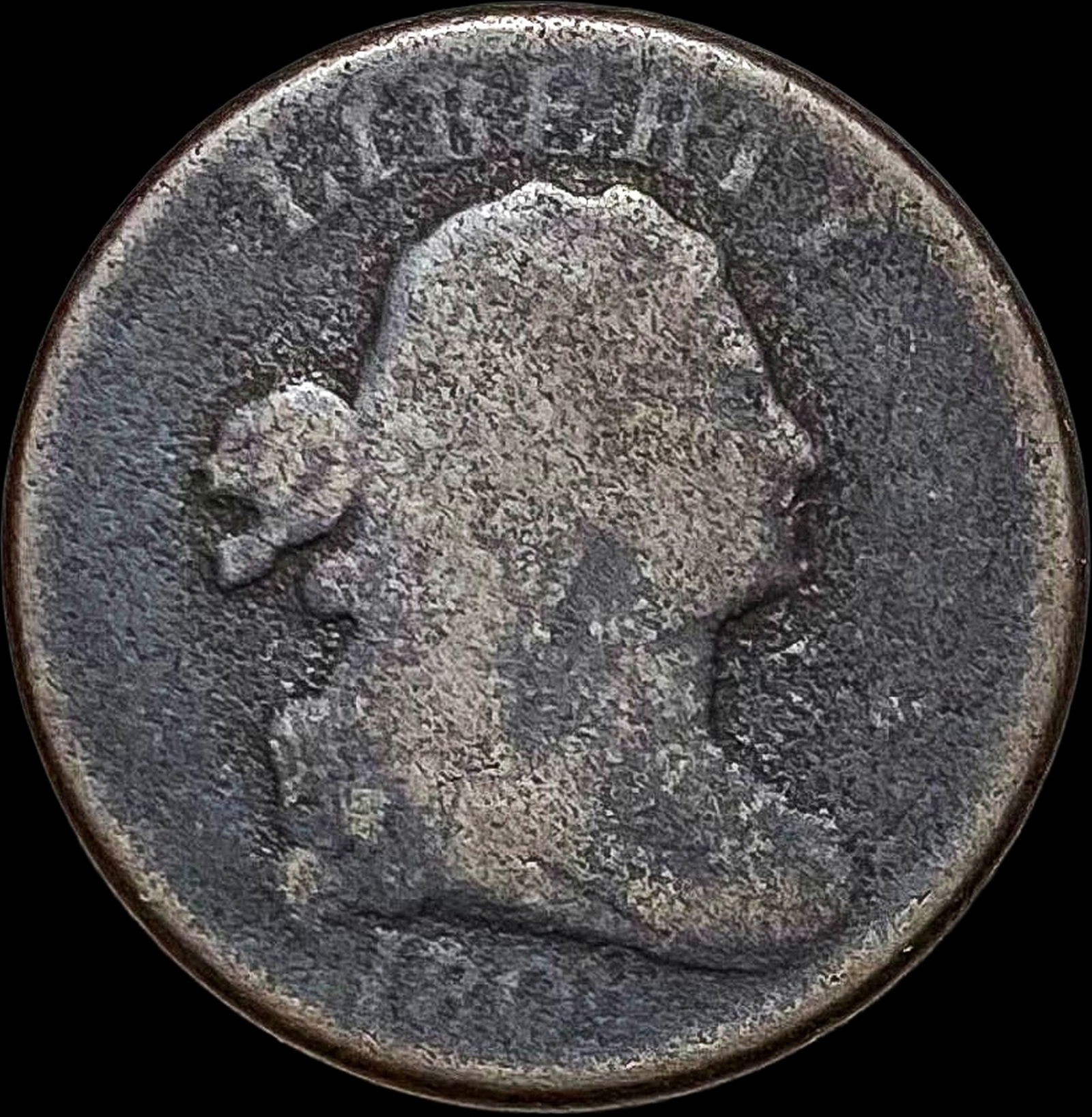 1808 Draped Bust Half Cent NICELY CIRCULATED (1 of 2)