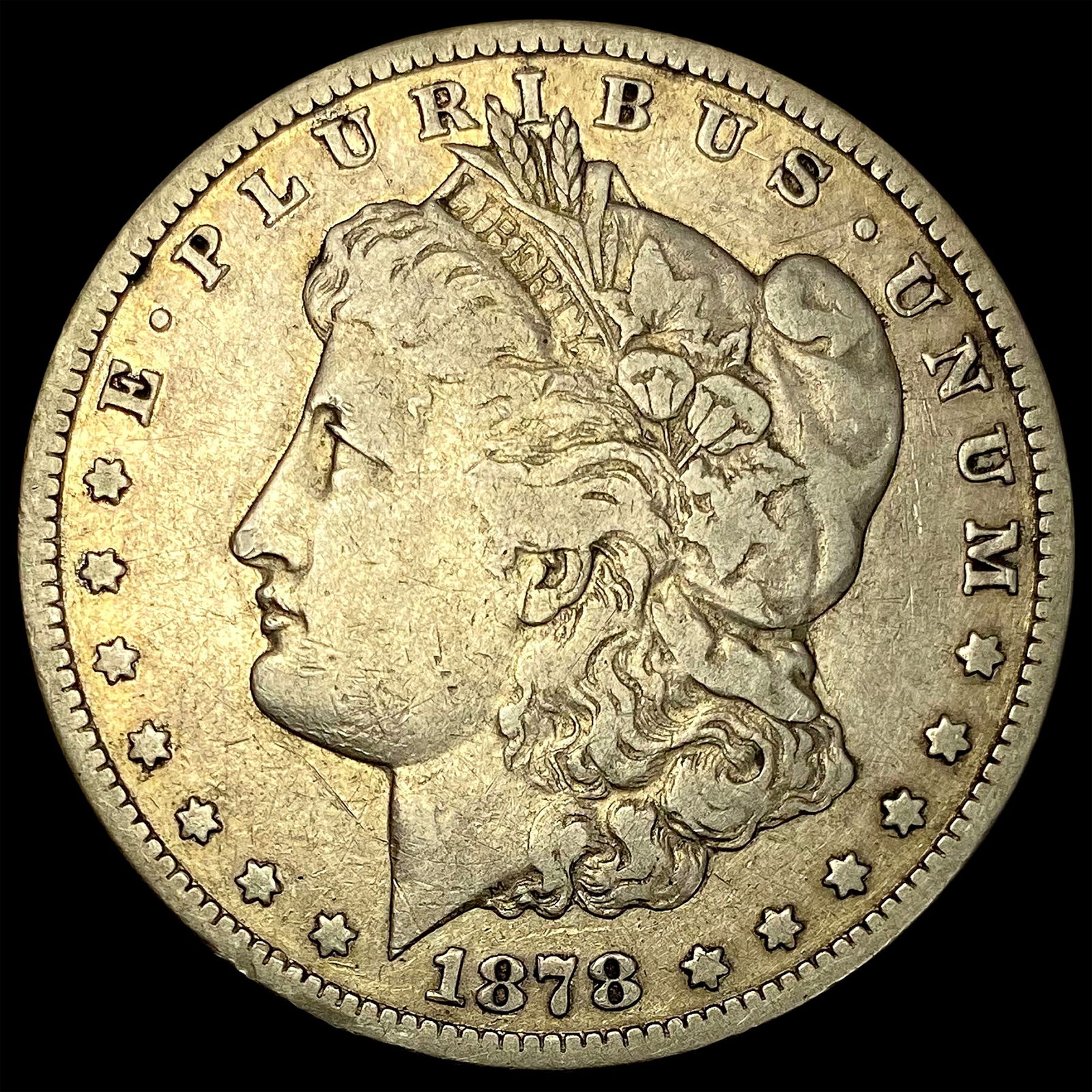 1878-CC Silver Morgan Dollar LIGHTLY CIRCULATED (1 of 2)