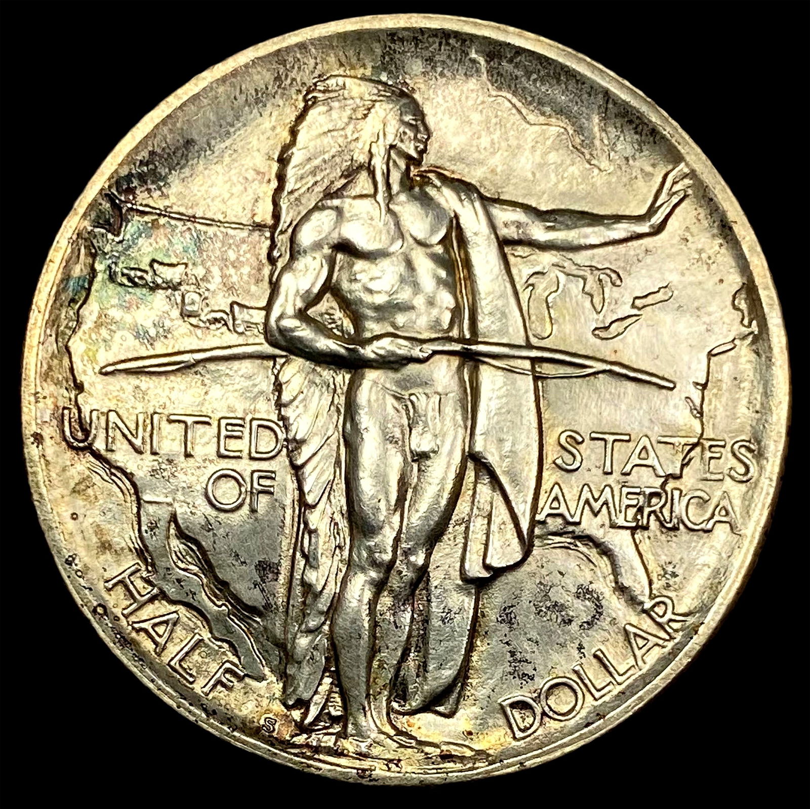 1926-S Silver Oregon Trail Half Dollar UNC (1 of 2)