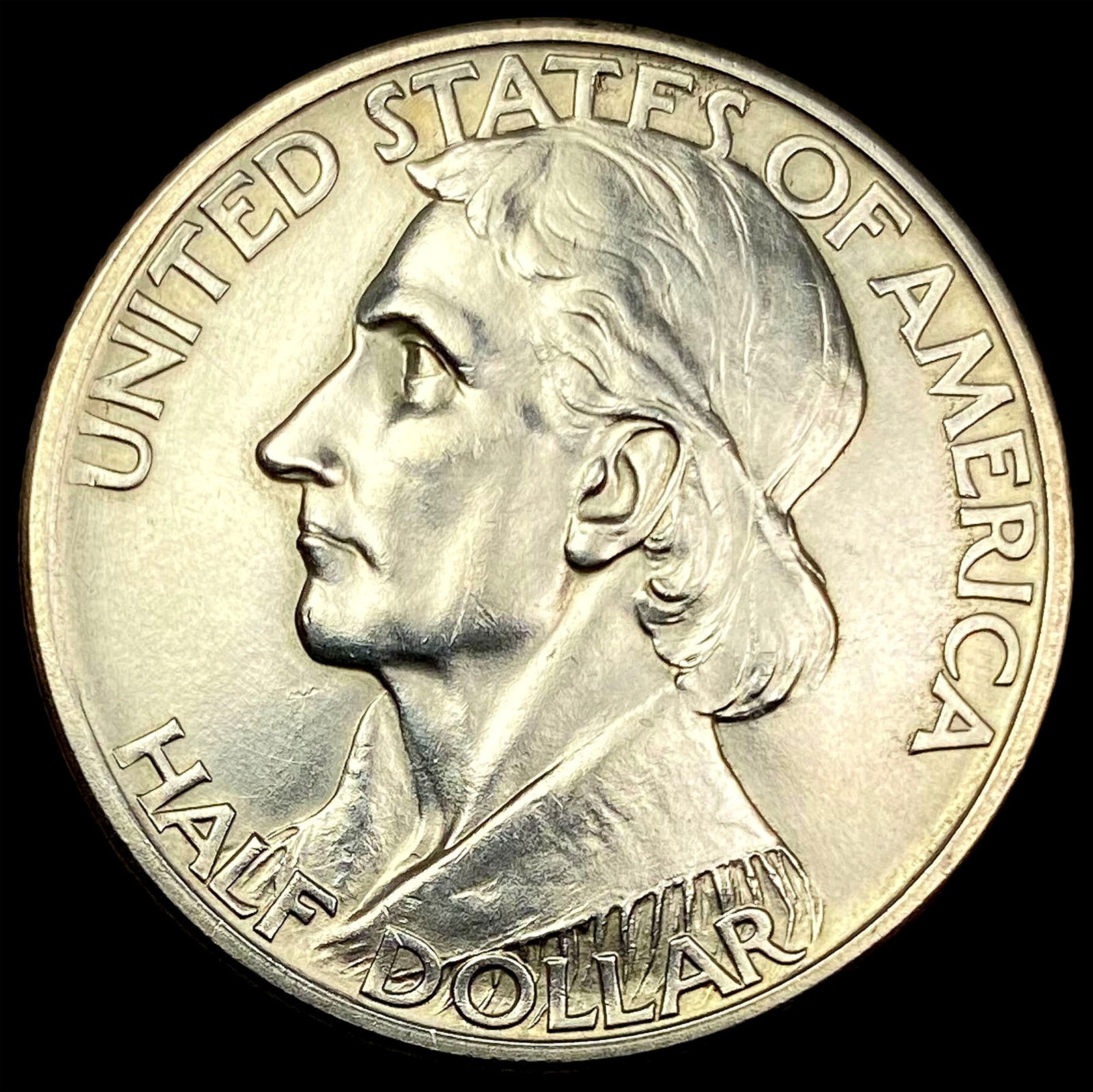 1935-D Silver Boone Half Dollar UNCIRCULATED (1 of 2)