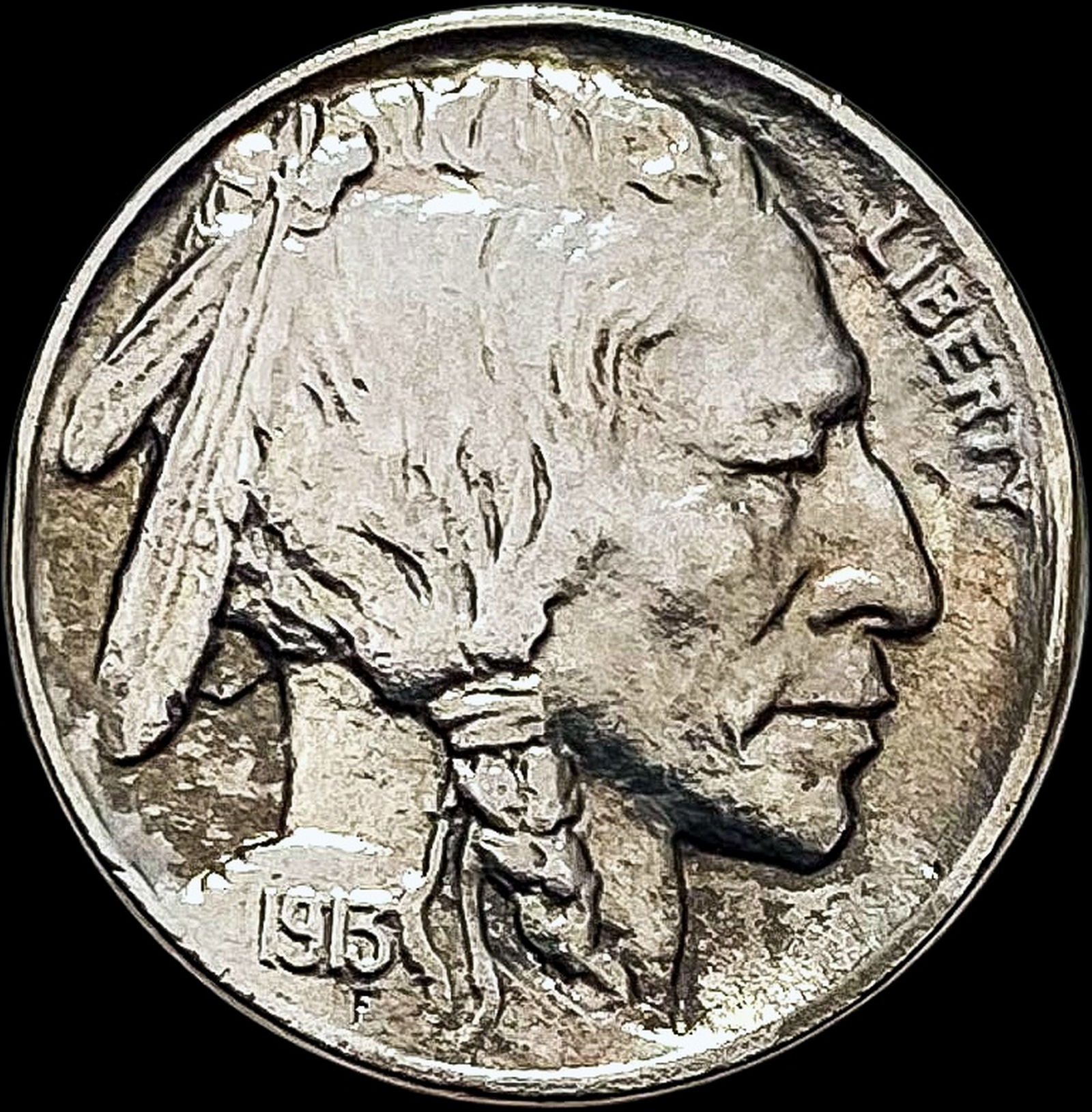 1913-D Ty1 Buffalo Nickel HIGH GRADE (1 of 2)