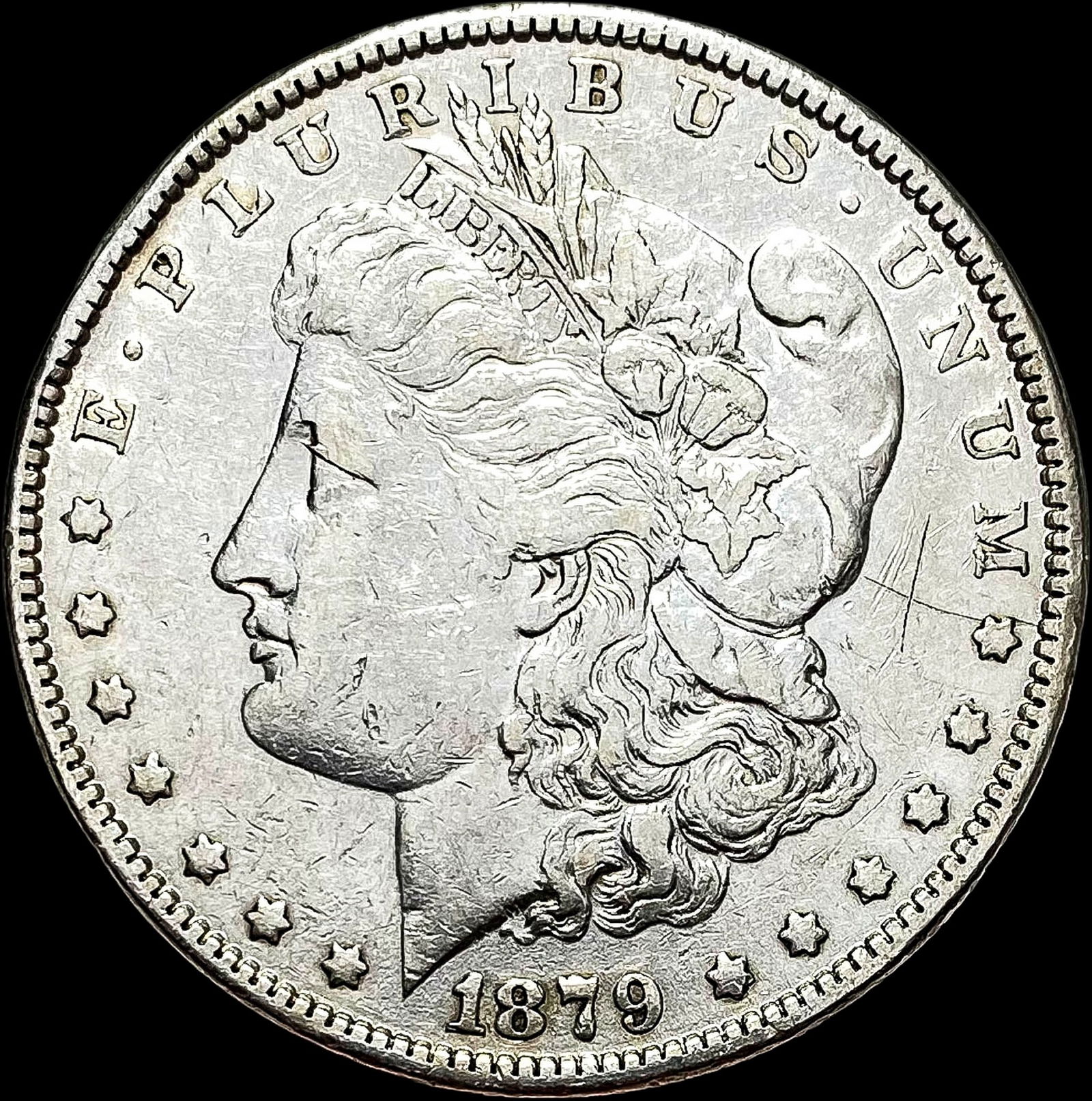 1879 Silver Morgan Dollar NEAR UNC (1 of 2)