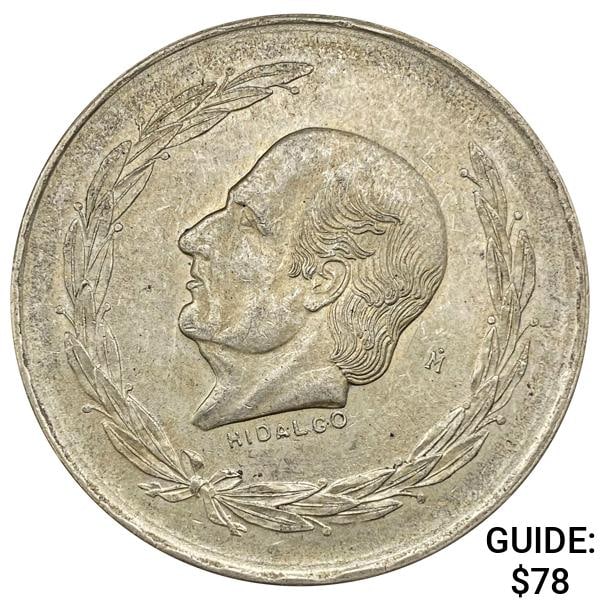 1953 Mexico Silver 5 Pesos UNCIRCULATED (1 of 2)