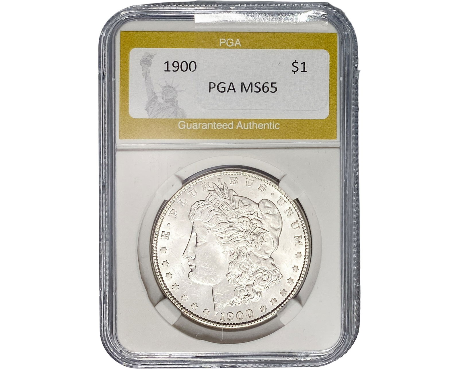 1900 Morgan Silver Dollar PGA MS65 (1 of 2)