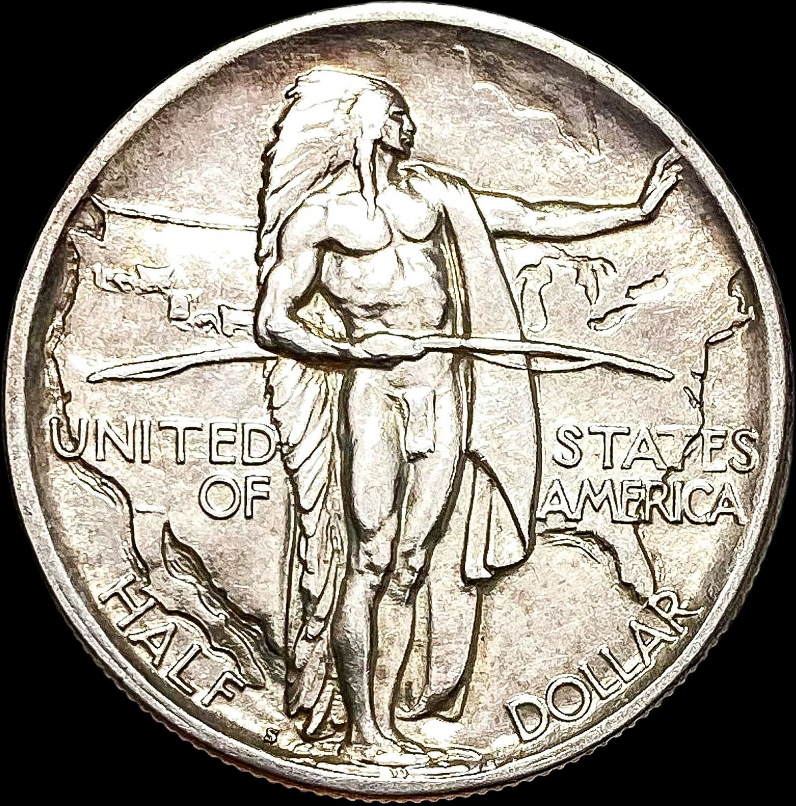 1926-S Oregon Trail Silver Half Dollar  UNCIRCULATED (1 of 2)