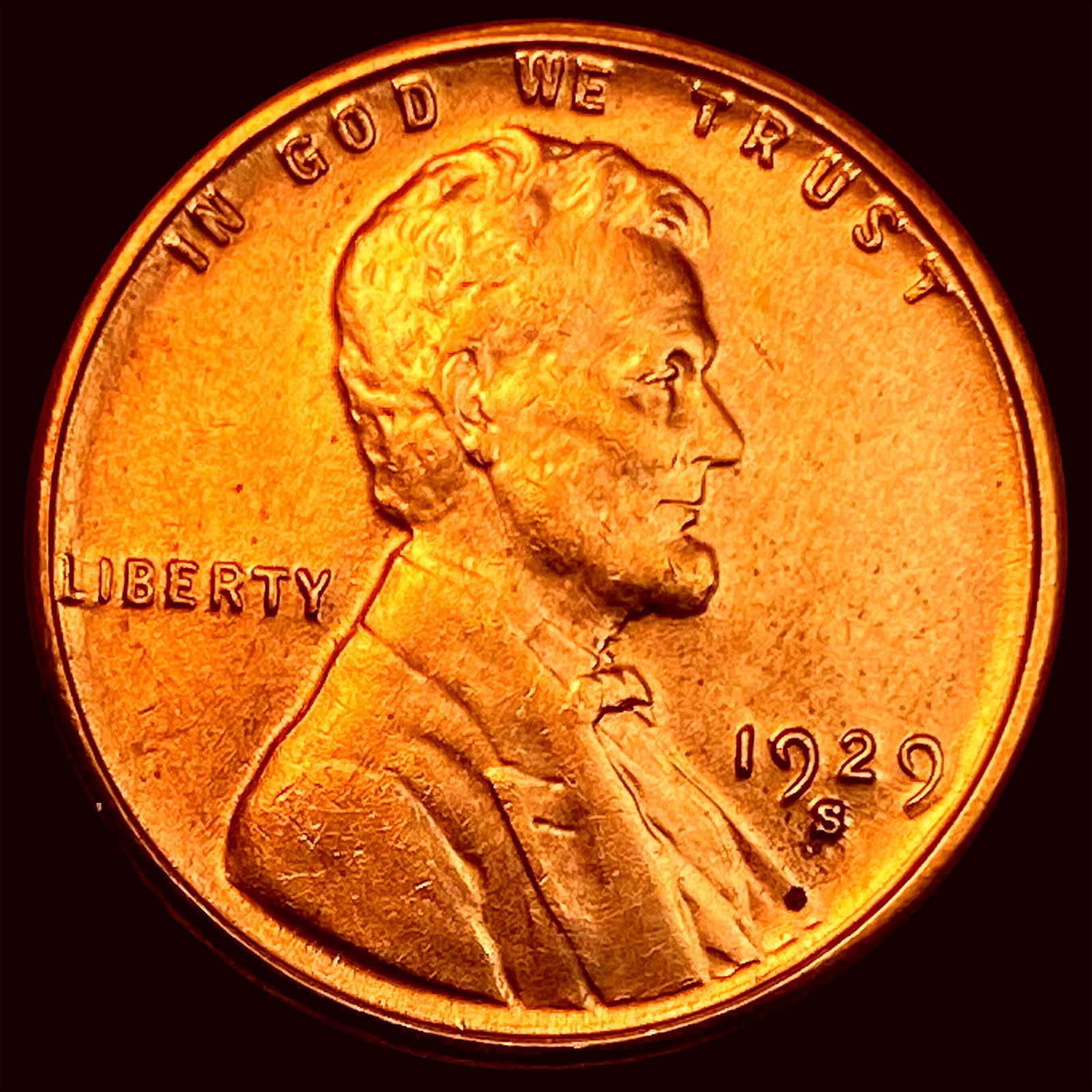 1929-S Lincoln Wheat Cent UNCIRCULATED (1 of 2)