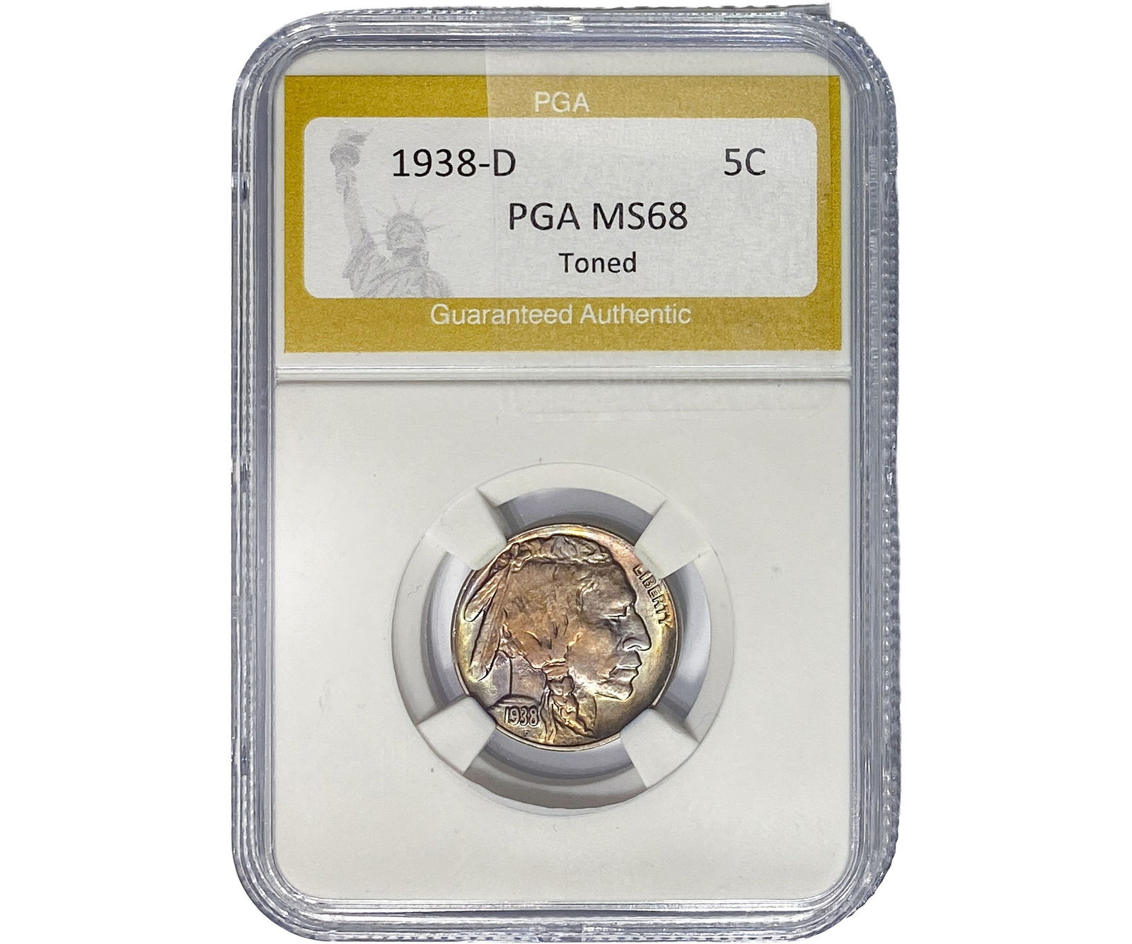 1938-D Buffalo Nickel PGA MS68 (1 of 2)