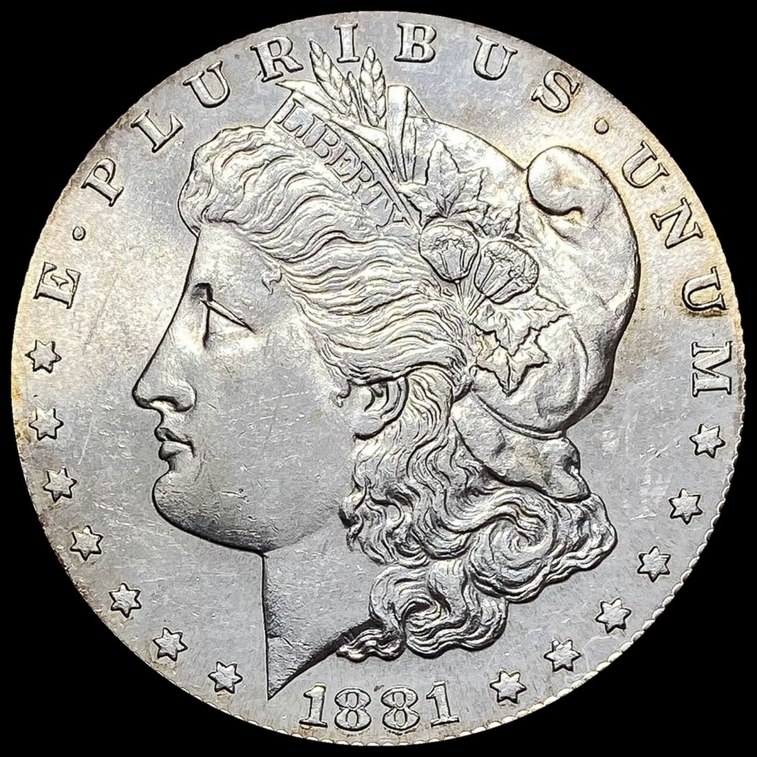 1881-S Silver Morgan Dollar CHOICE BU CHOICE BU (1 of 2)