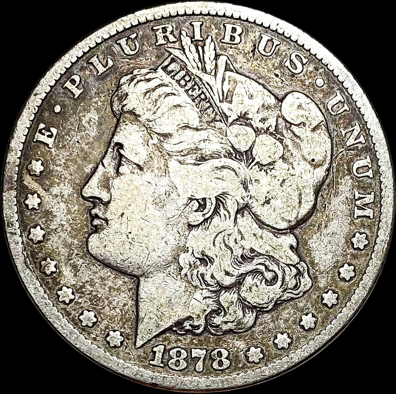 1878-CC Silver Morgan Dollar NICELY CIRC (1 of 2)