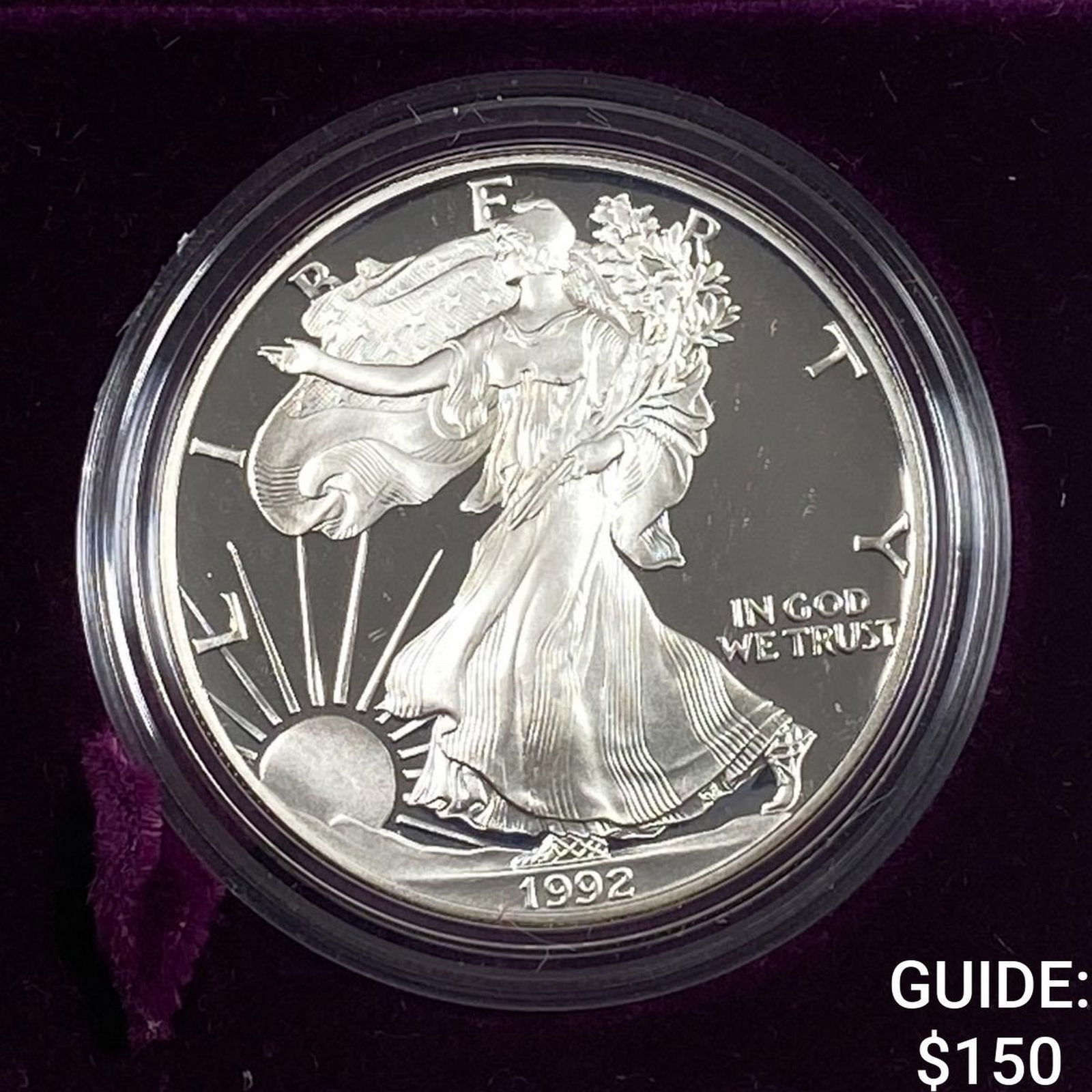 1992-S $1 American Silver Eagle Proof (1 of 3)
