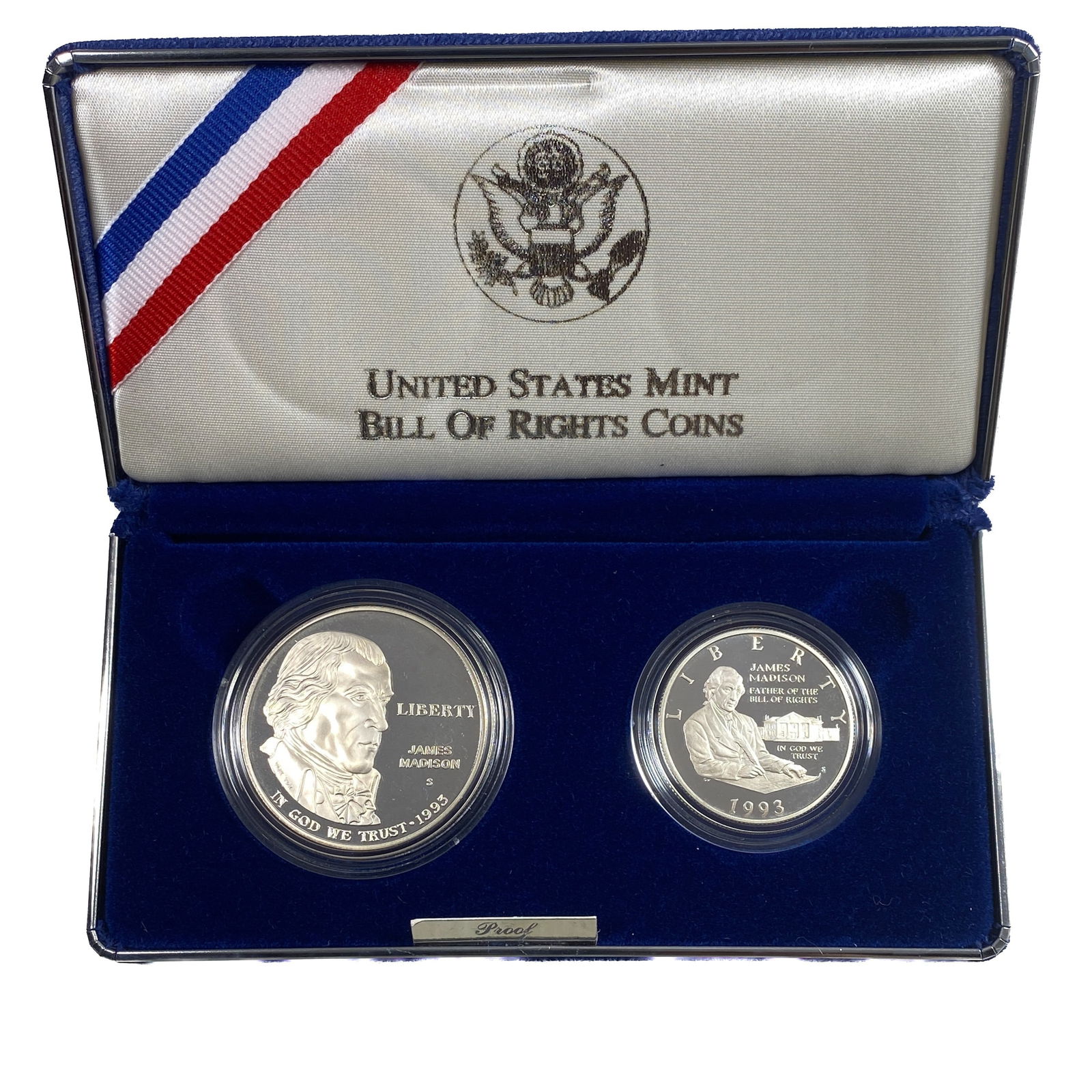 1993 Bill of Rights Commemorative Silver Proof Set (1 of 3)