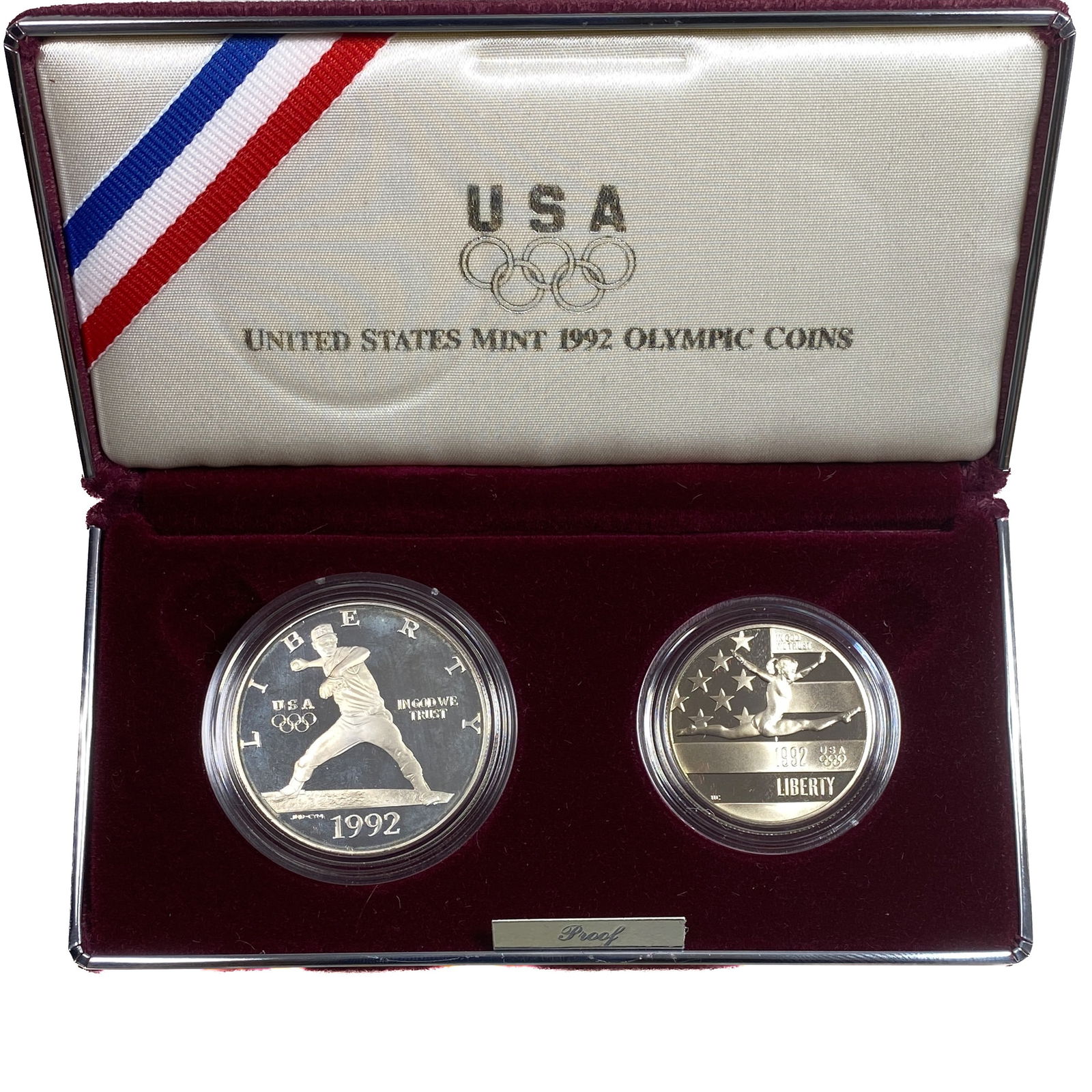 1992 U.S. Mint Olympic Proof Coin Set (1 of 3)