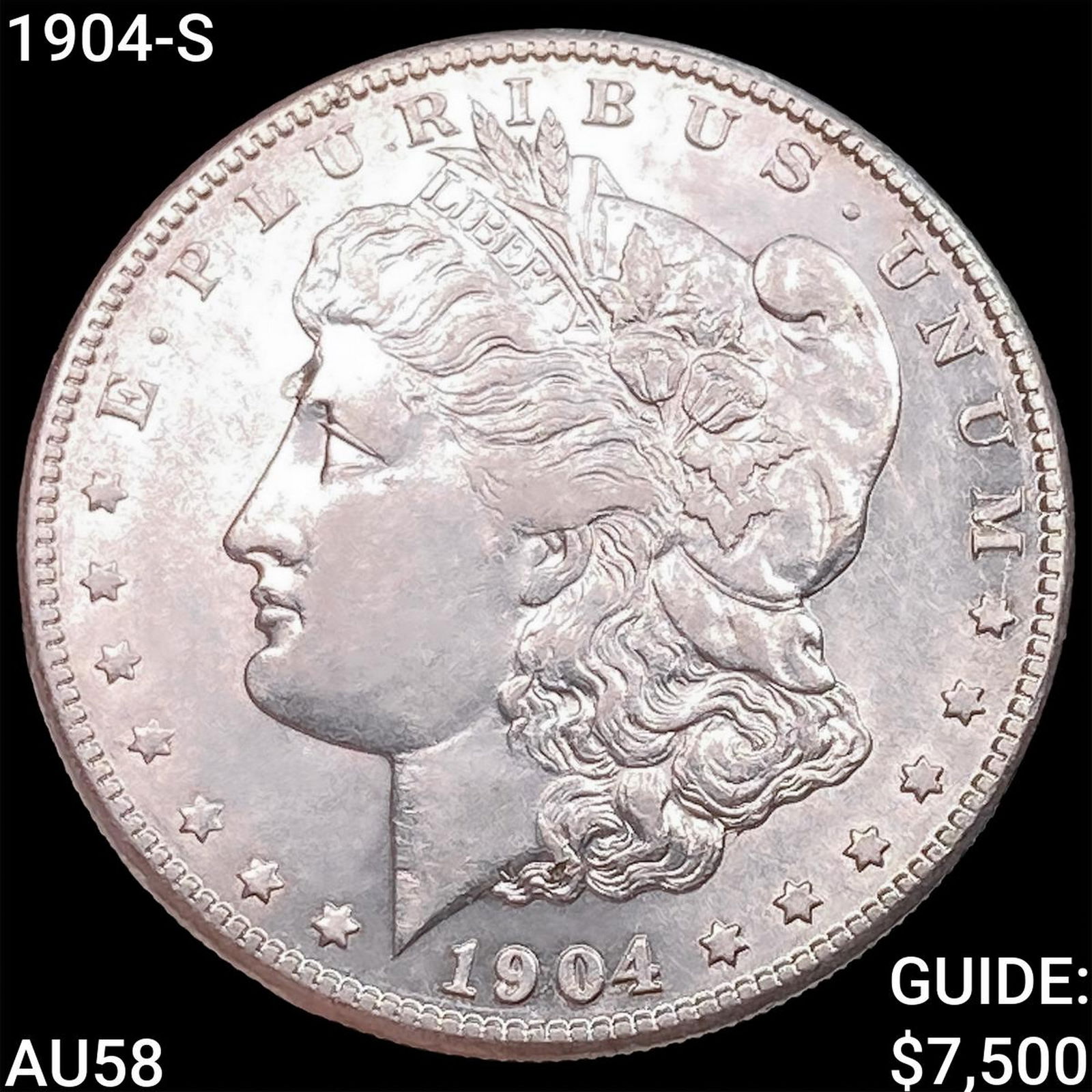 1904-S Morgan Silver Dollar CHOICE AU (1 of 2)