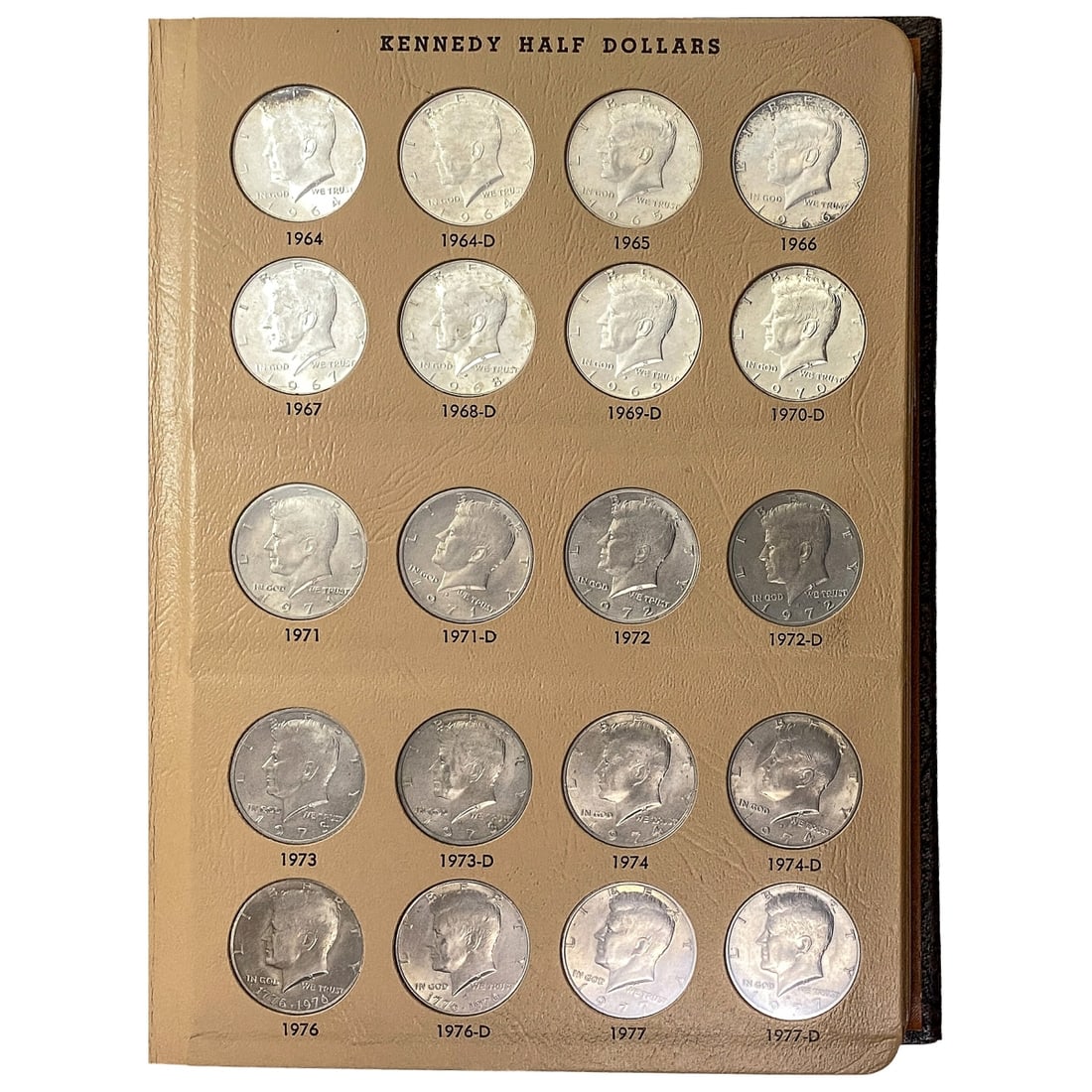 1964-2017 Complete Kennedy Half Dollar Set [120 Coins] (1 of 13)