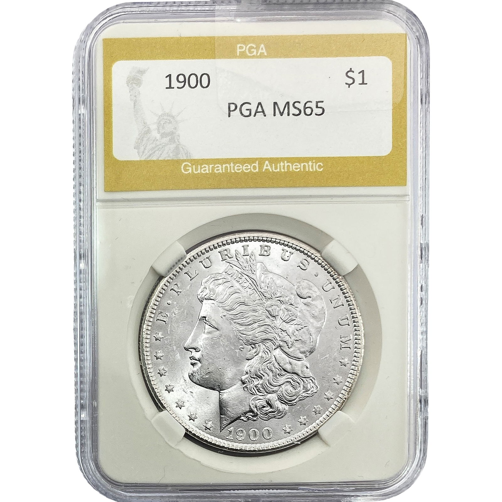 1900 Morgan Silver Dollar PGA MS65 (1 of 2)
