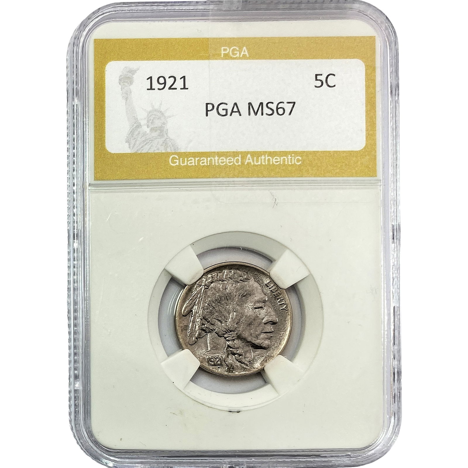 1921 Buffalo Nickel PGA MS67 (1 of 2)