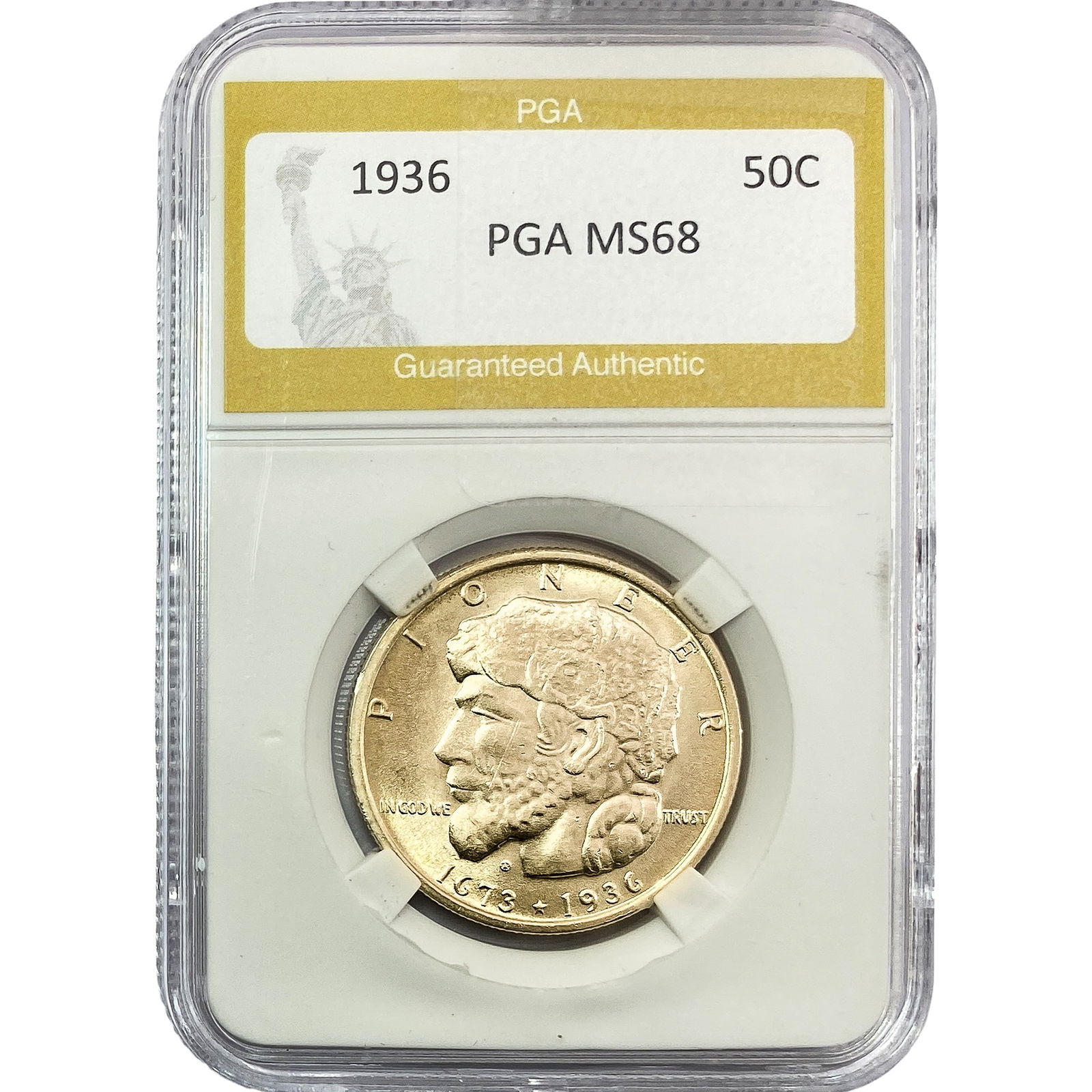 1936 Elgin Half Dollar PGA MS68 (1 of 2)