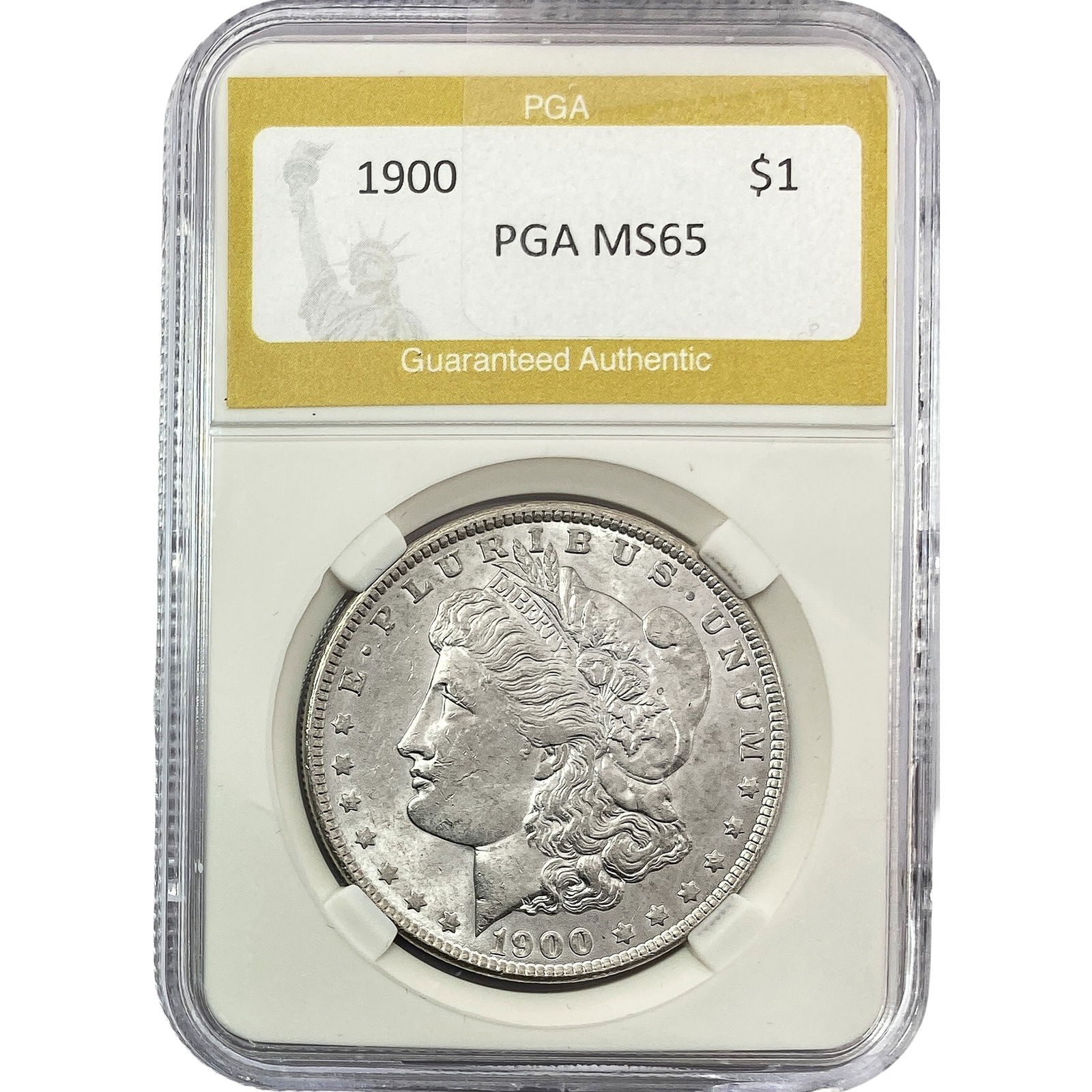 1900 Morgan Silver Dollar PGA MS65 (1 of 2)
