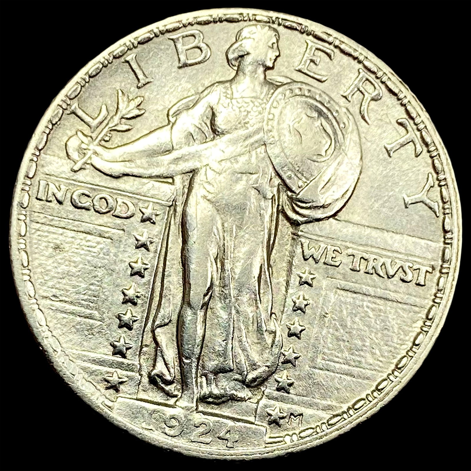 1924 Standing Liberty Quarter NEARLY UNCIRCULATED (1 of 2)