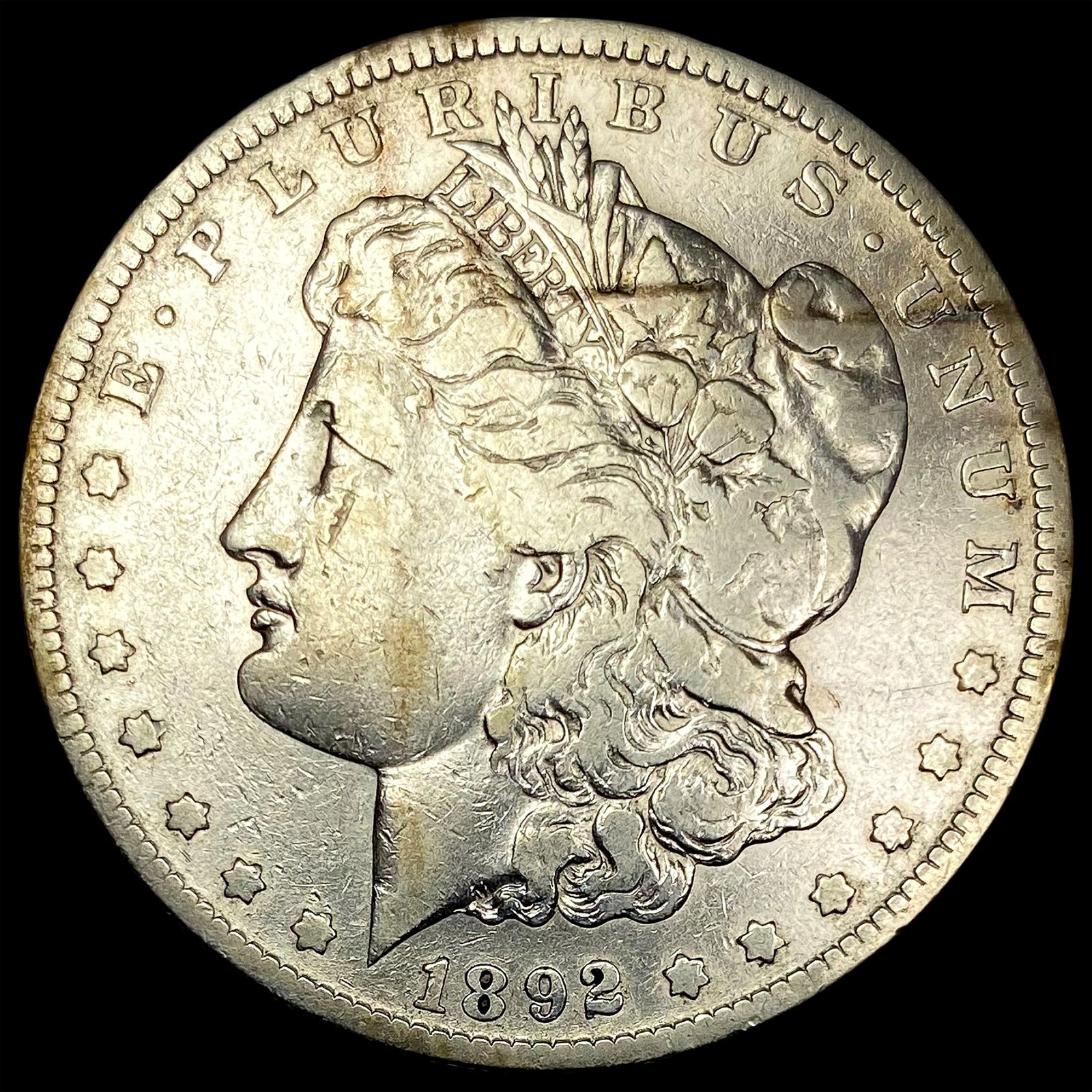 1892-S Silver Morgan Dollar NICELY CIRCULATED (1 of 2)