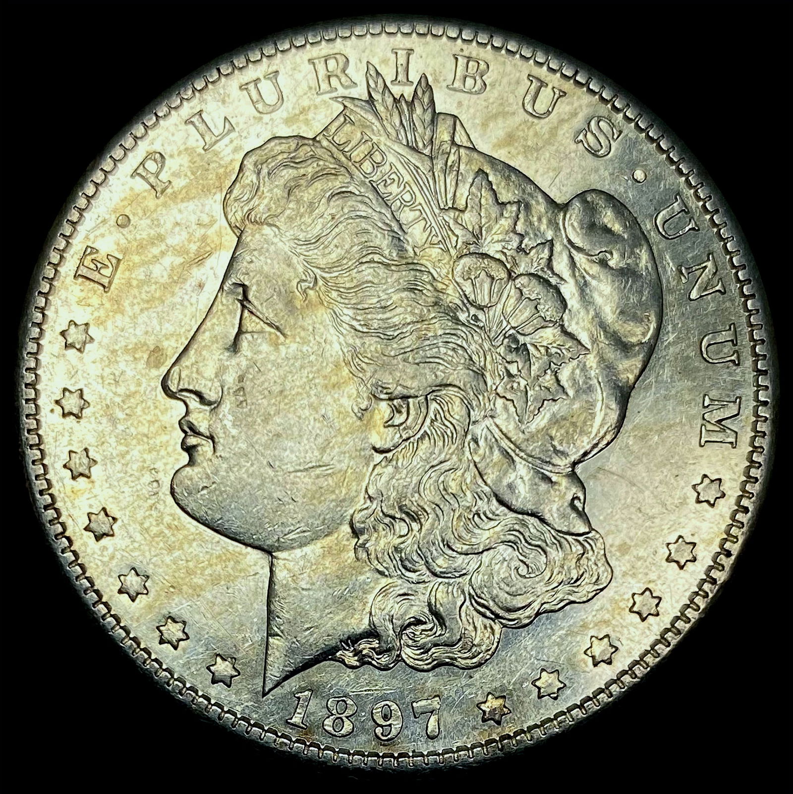 1897-S Silver Morgan Dollar CHOICE AU (1 of 2)