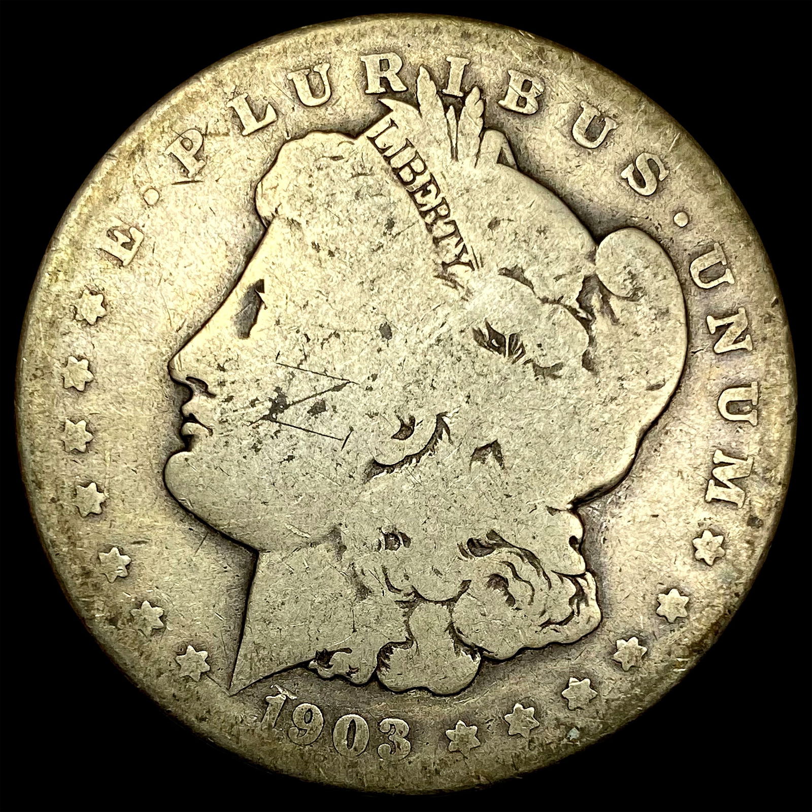1903-S Micro S Silver Morgan Dollar CIRC (1 of 2)