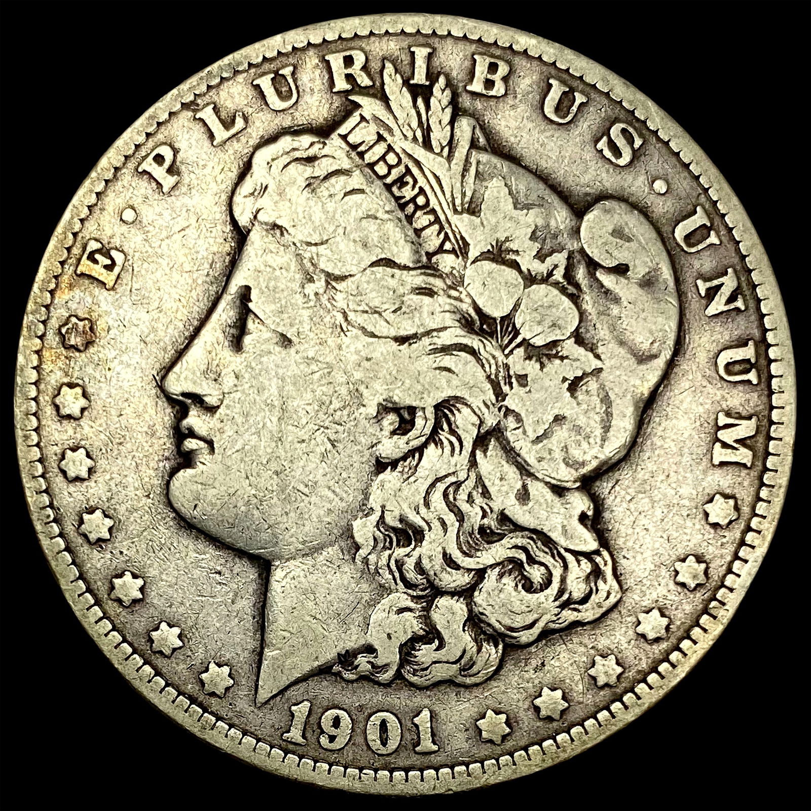 1901-O Silver Morgan Dollar NICELY CIRCULATED (1 of 2)