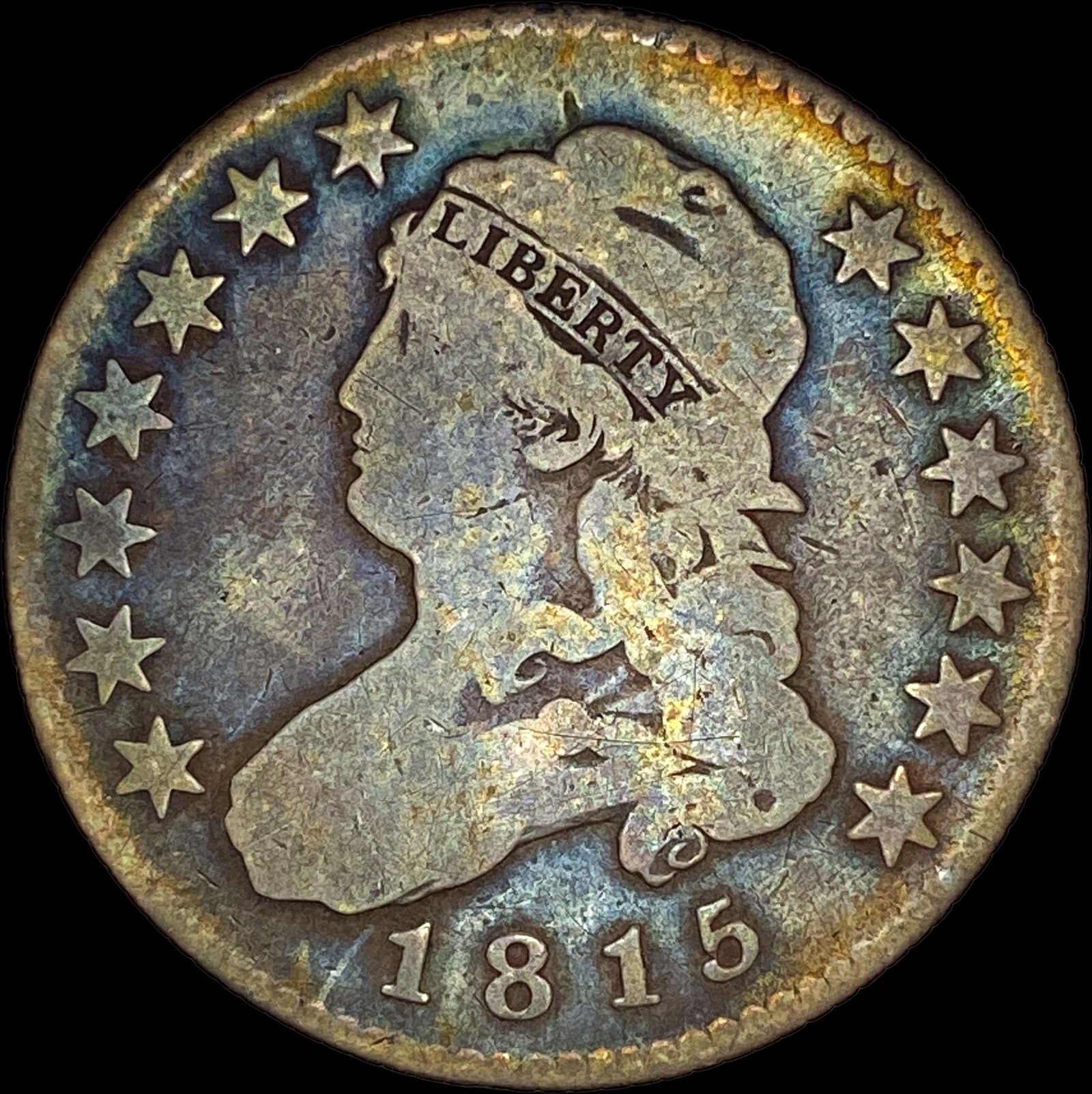 1815 Capped Bust Quarter NICELY CIRCULATED (1 of 2)