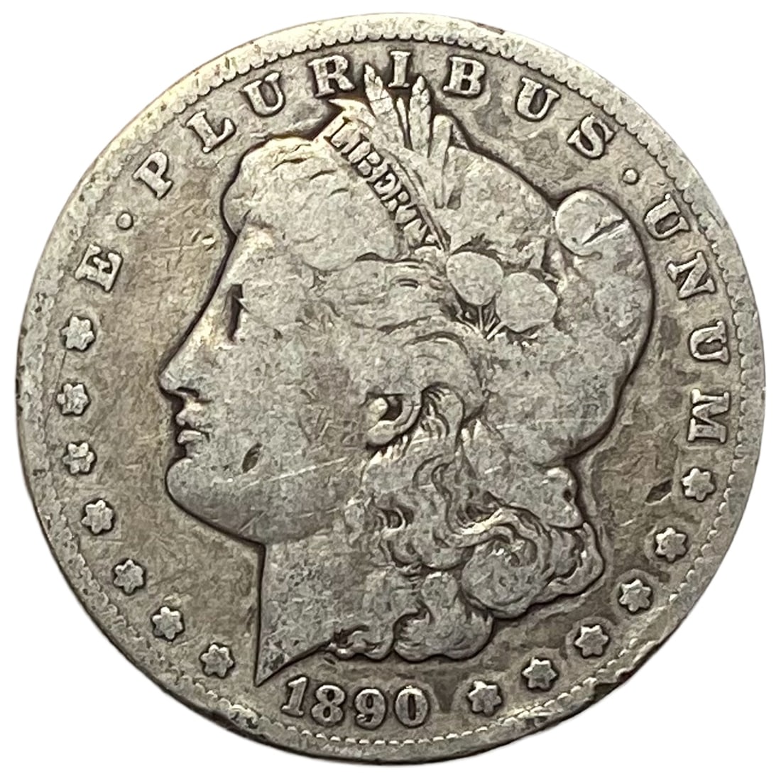 1895-S Morgan Silver Dollar Fine: 1895-S Morgan Silver Dollar Fine