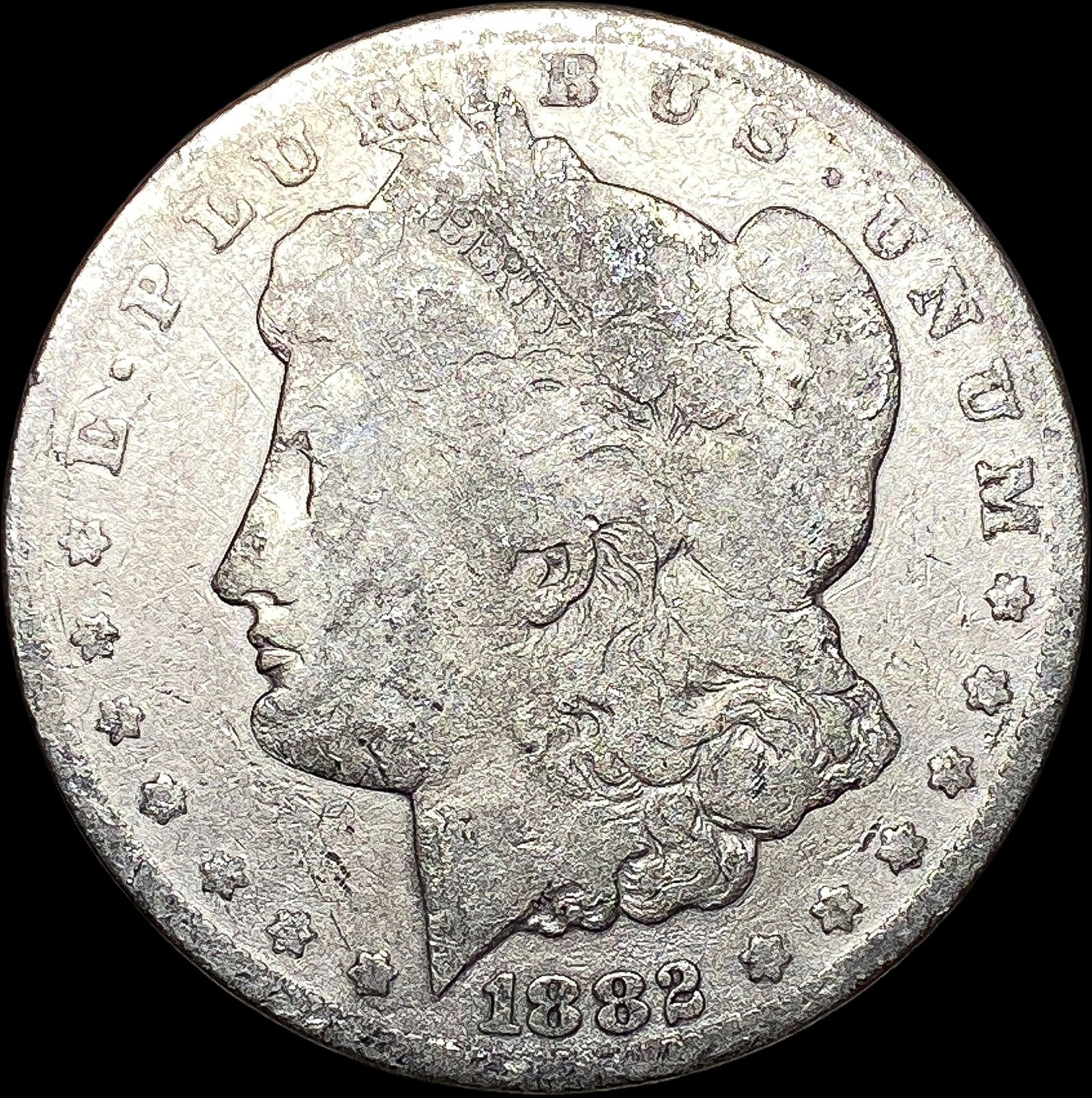 1882-CC Silver Morgan Dollar NICELY CIRCULATED (1 of 2)