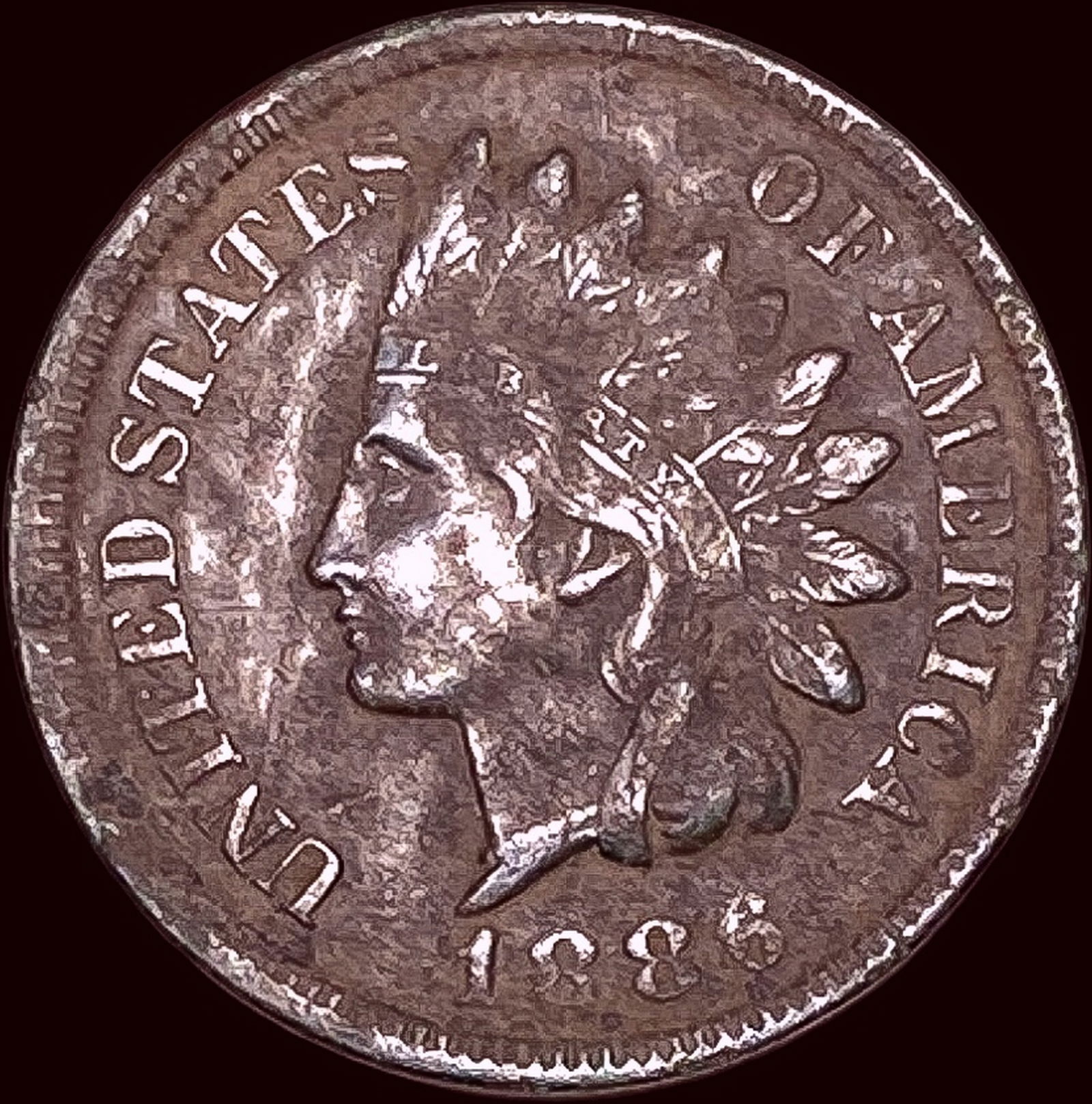 1886 Indian Head Cent HIGH GRADE (1 of 2)