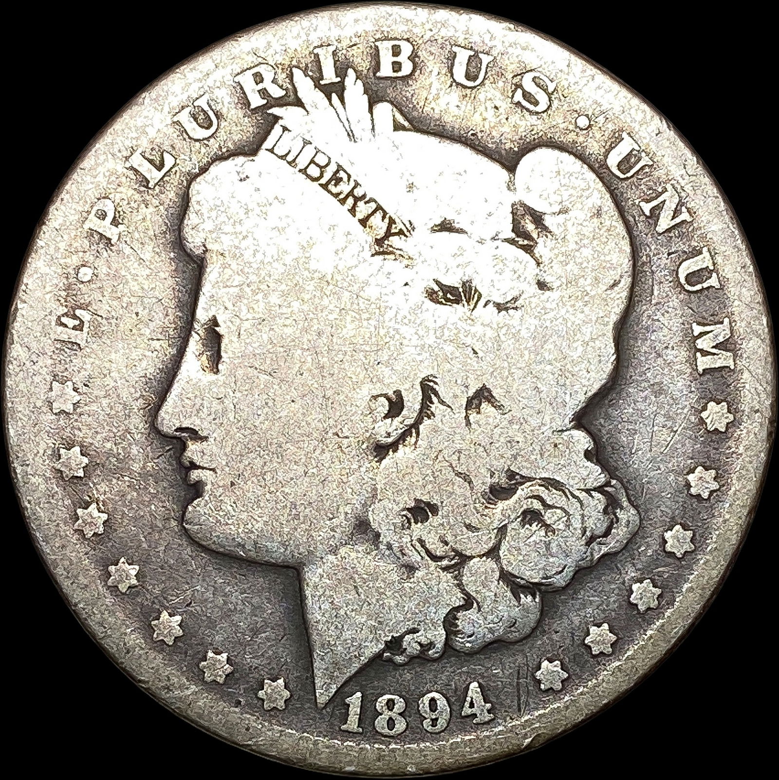 1894-O Silver Morgan Dollar NICELY CIRCULATED (1 of 2)