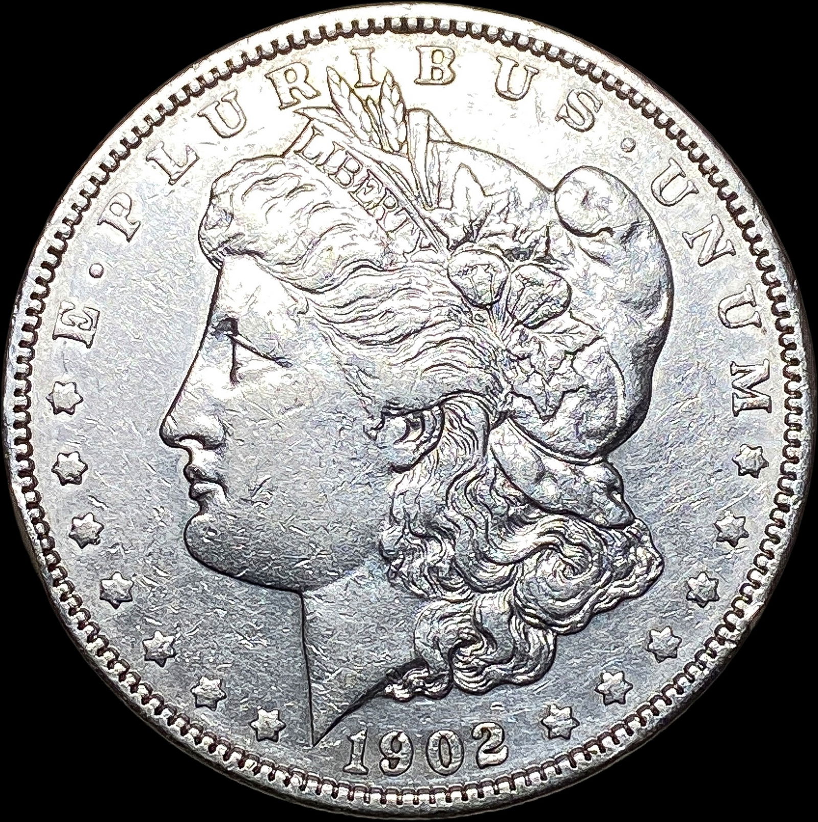 1902 Silver Morgan Dollar CLOSELY UNCIRCULATED (1 of 2)