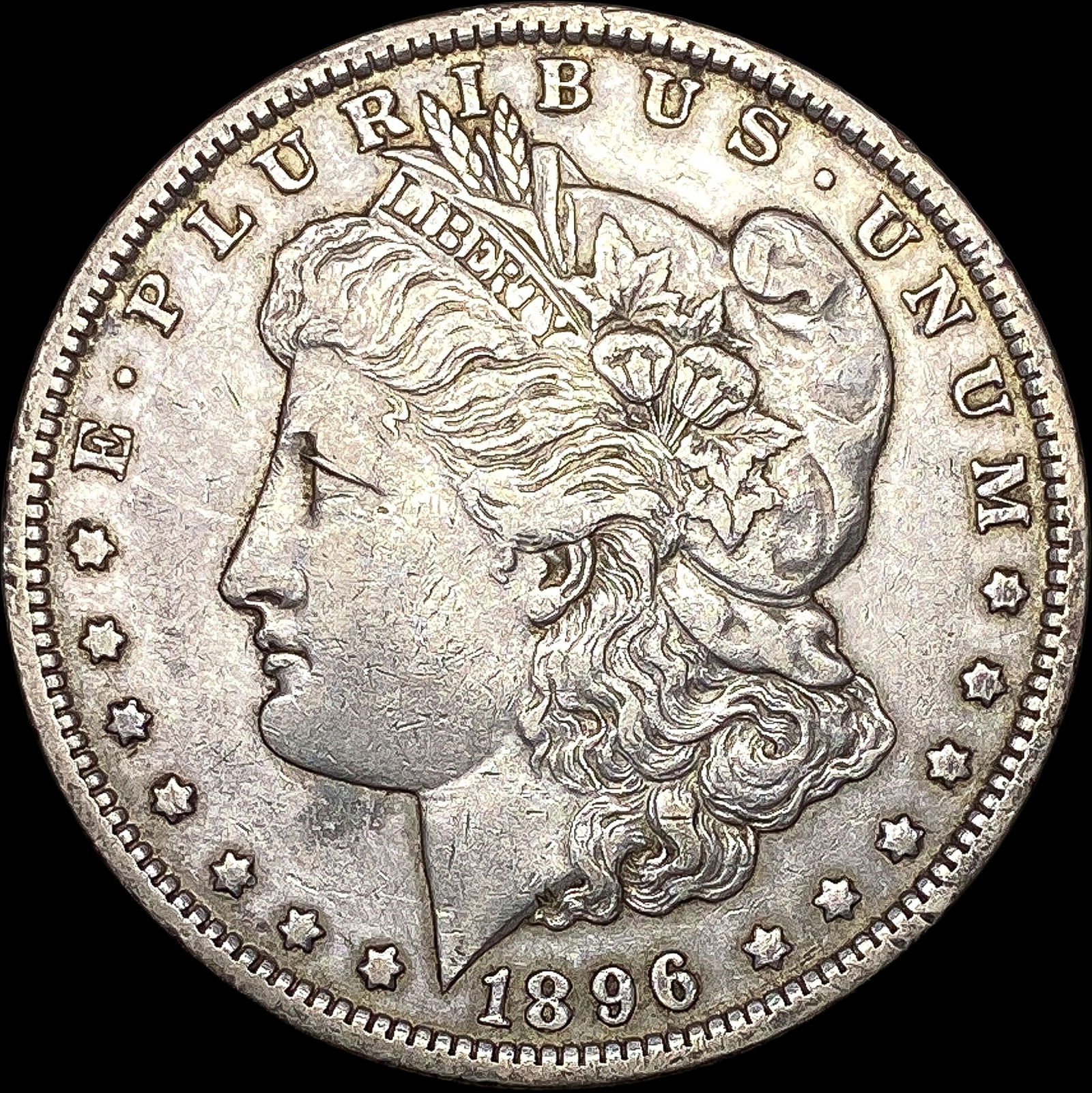 1896-O Silver Morgan Dollar CLOSELY UNCIRCULATED (1 of 2)