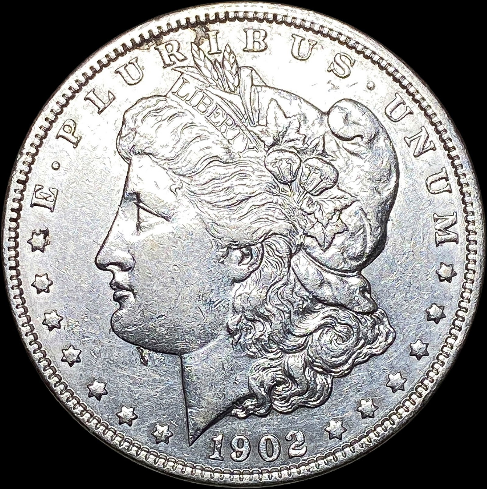 1902 Silver Morgan Dollar CLOSELY UNCIRCULATED (1 of 2)