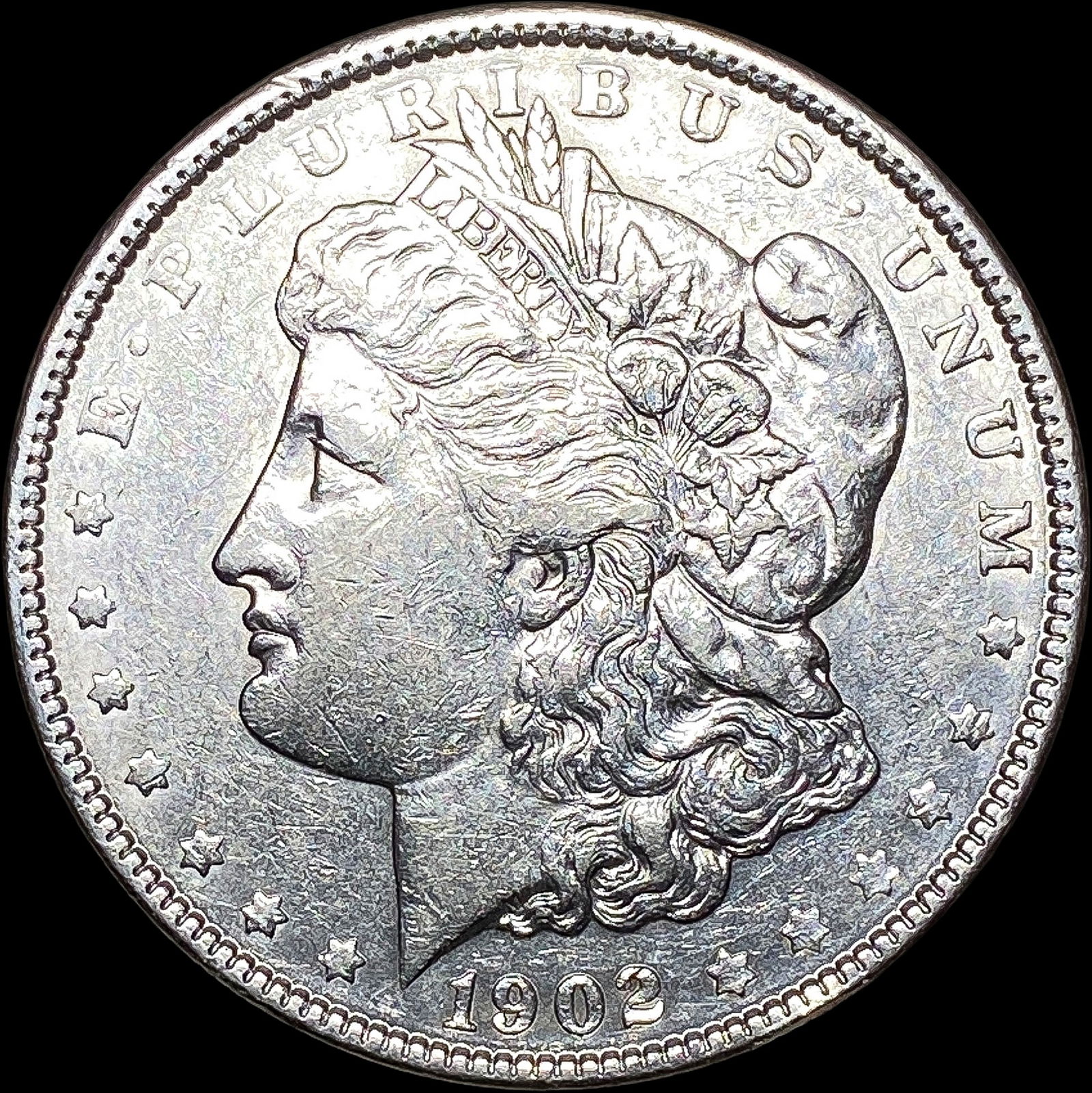 1902 Silver Morgan Dollar CLOSELY UNCIRCULATED (1 of 2)