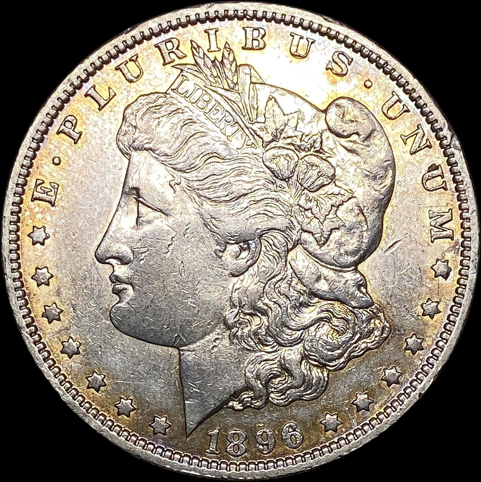 1896-O Silver Morgan Dollar CLOSELY UNCIRCULATED (1 of 2)