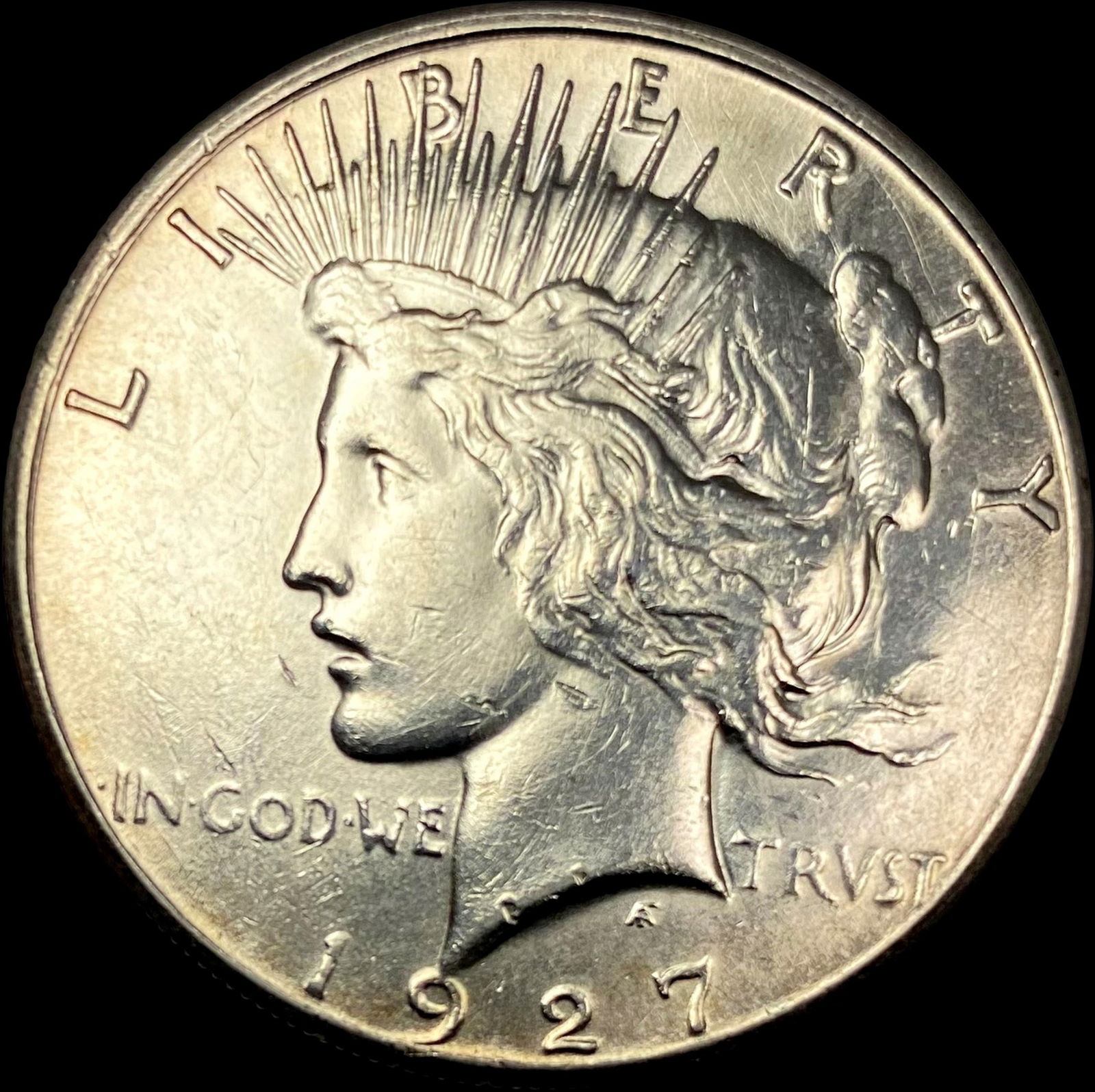 1927 Silver Peace Dollar UNCIRCULATED (1 of 2)
