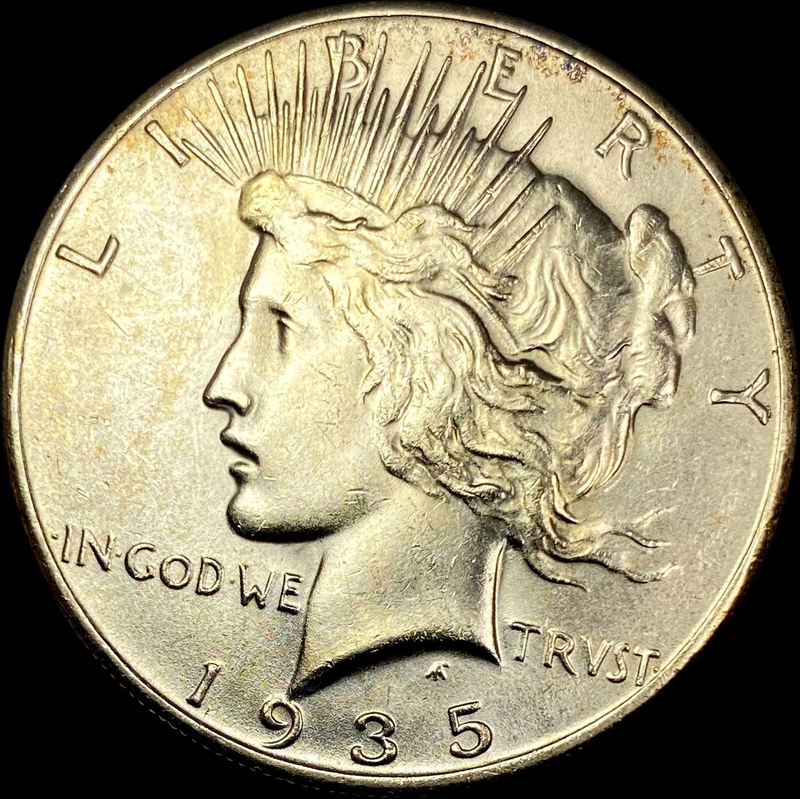 1935-S Silver Peace Dollar UNCIRCULATED (1 of 2)