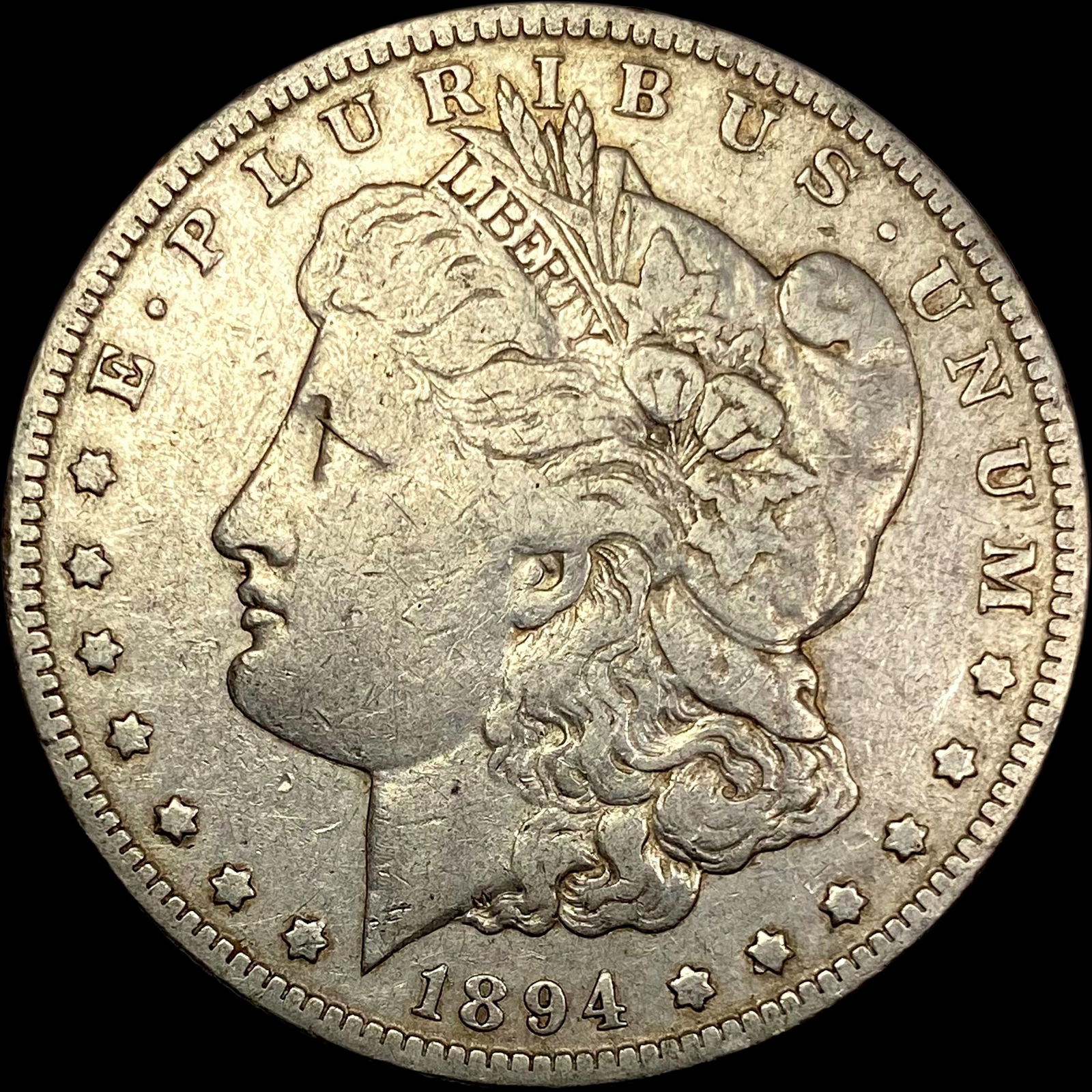 1894-O Silver Morgan Dollar LIGHTLY CIRCULATED (1 of 2)
