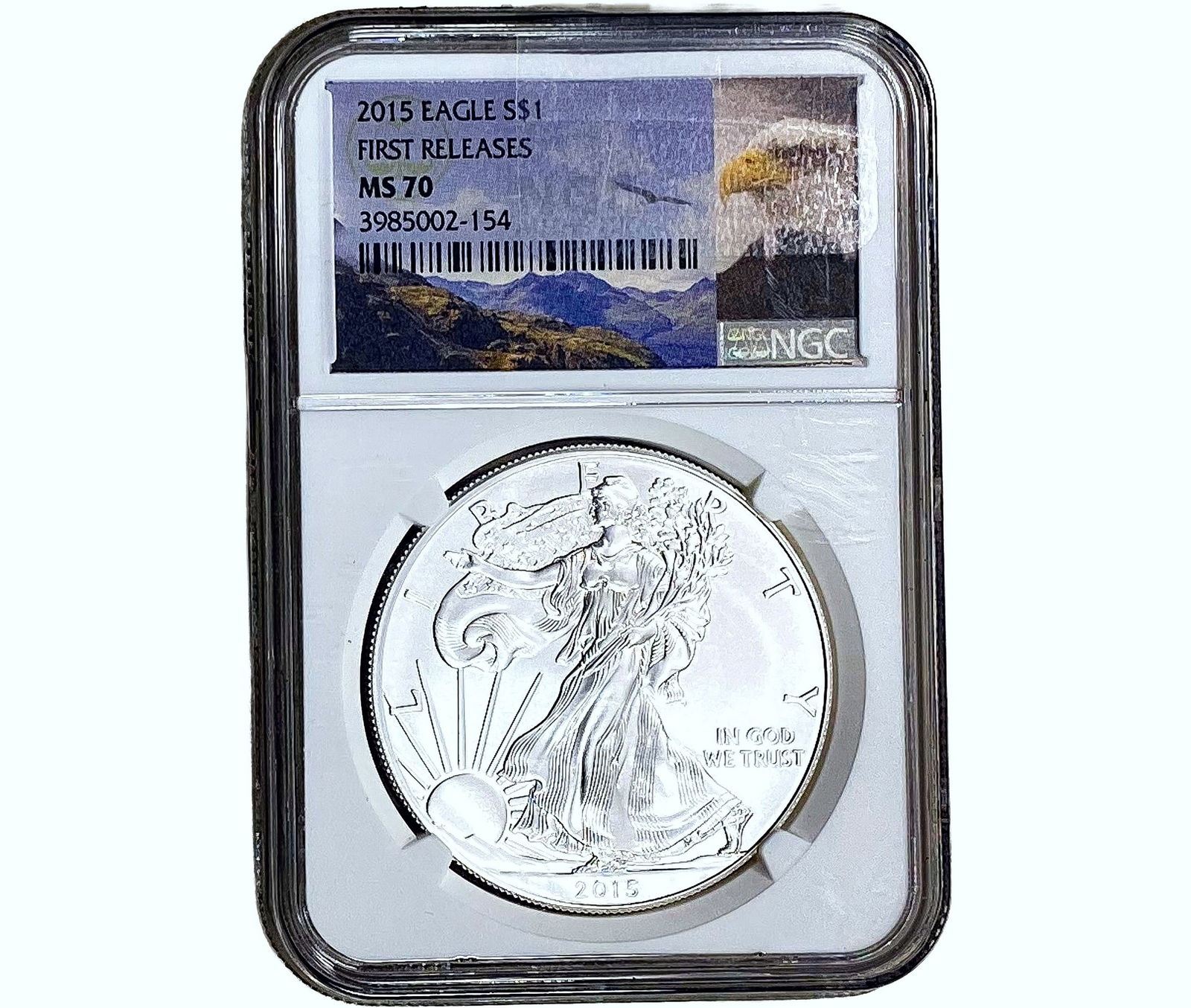 2015 Silver Eagle NGC MS70 First Releases (1 of 2)