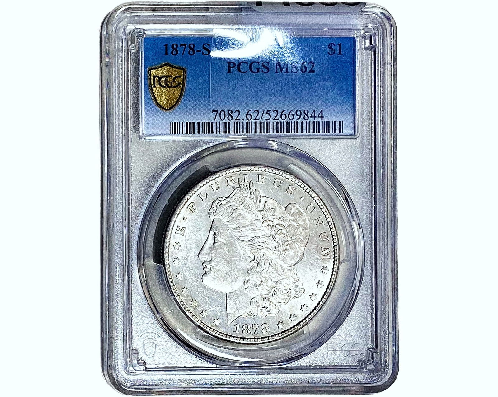 1878-S Morgan Silver Dollar PCGS MS62 (1 of 2)