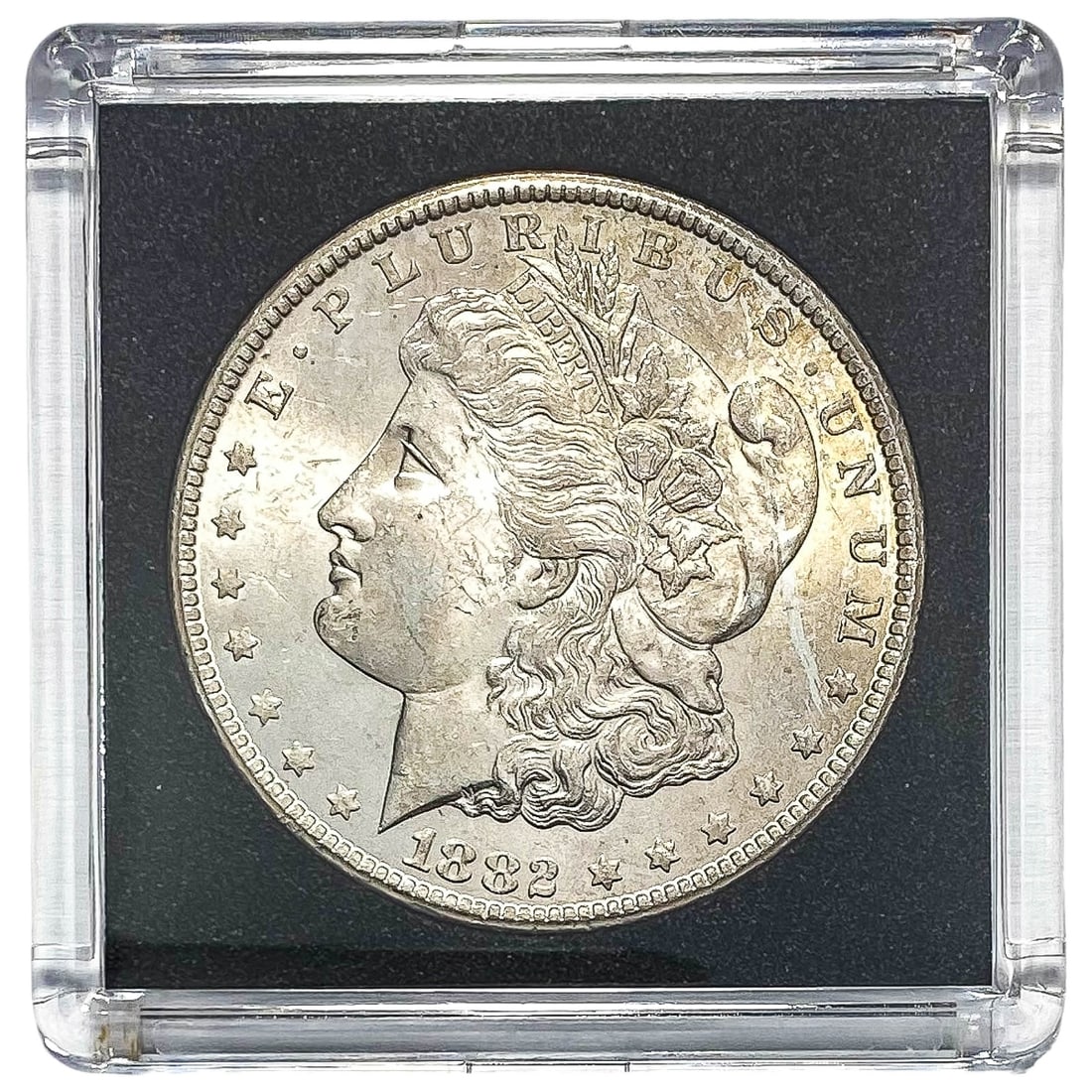 1882-CC Morgan Silver Dollar Ch BU (1 of 2)
