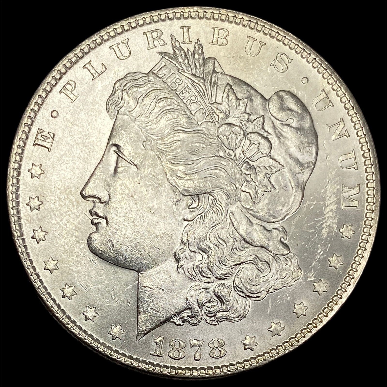 1878 Silver Morgan Dollar CHOICE BU (1 of 2)