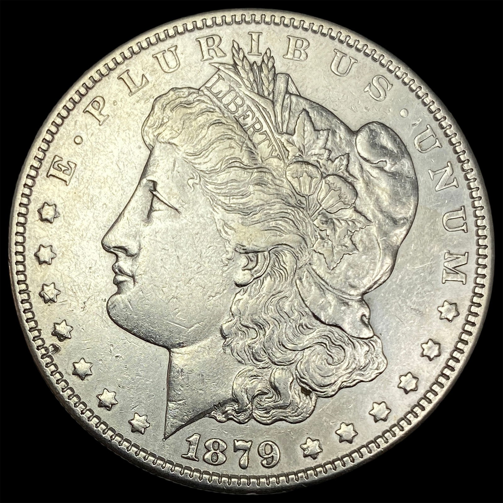 1879-S REV 78 Silver Morgan Dollar CLOSELY UNCIRCULATED (1 of 2)